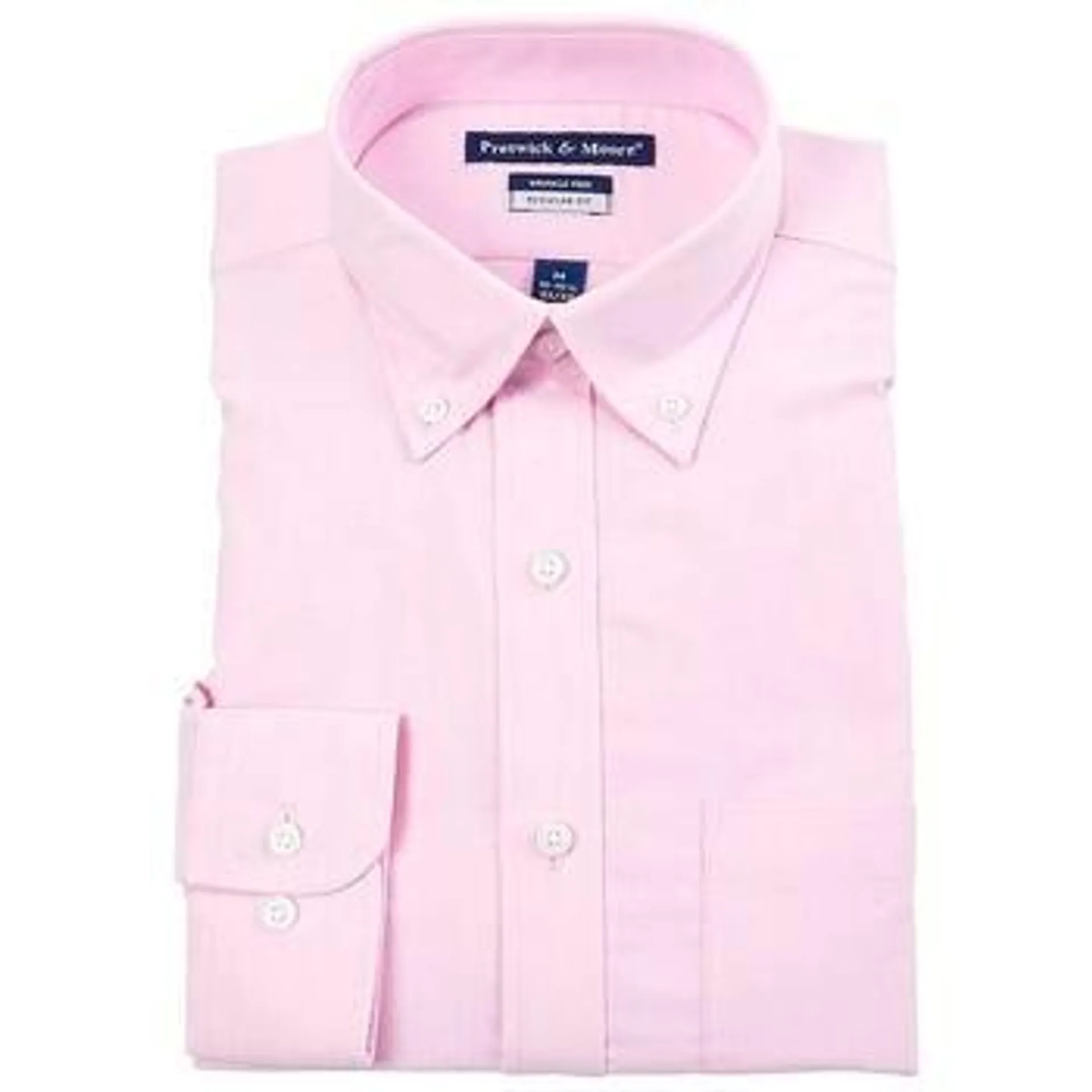 Mens Preswick & Moore Oxford Dress Shirt - Pink