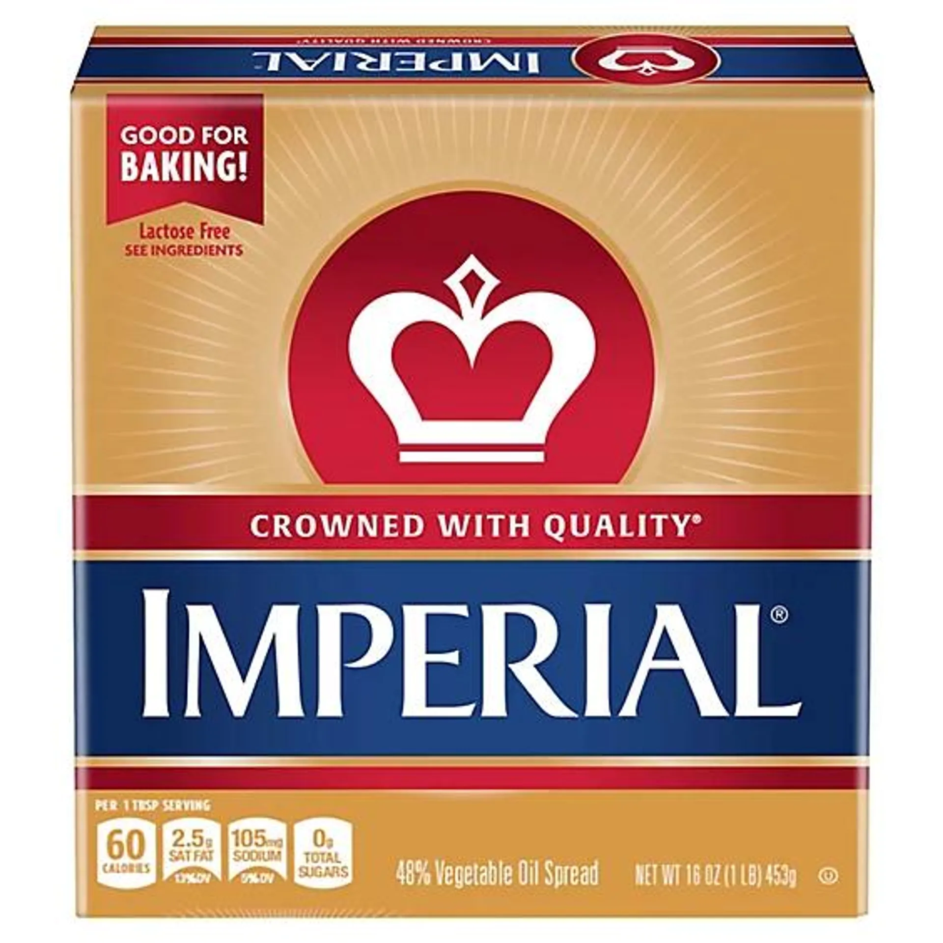 Imperial Vegetable Oil Spread Sticks - 16 Oz