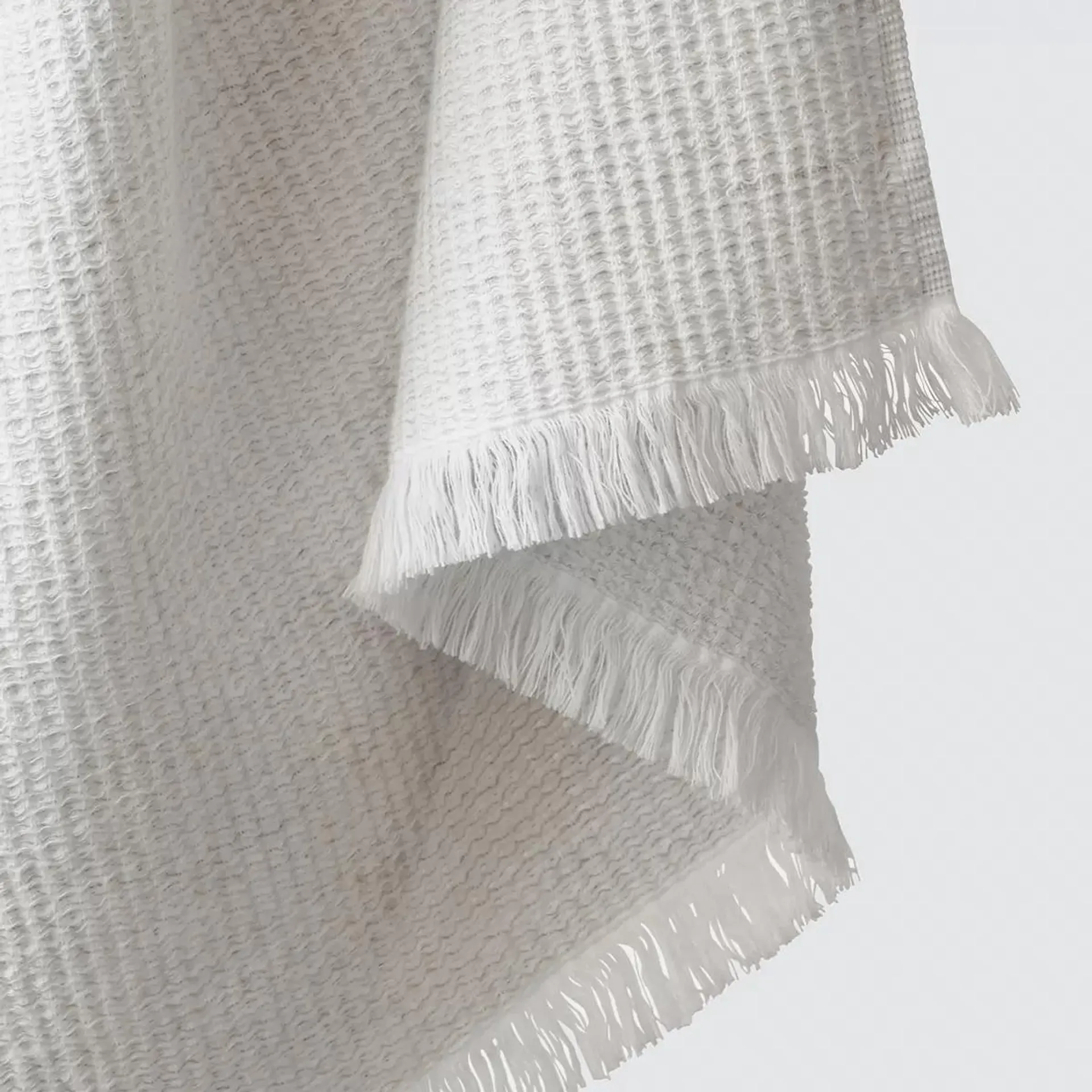 The Citizenry Aegean Cotton Face Towel White