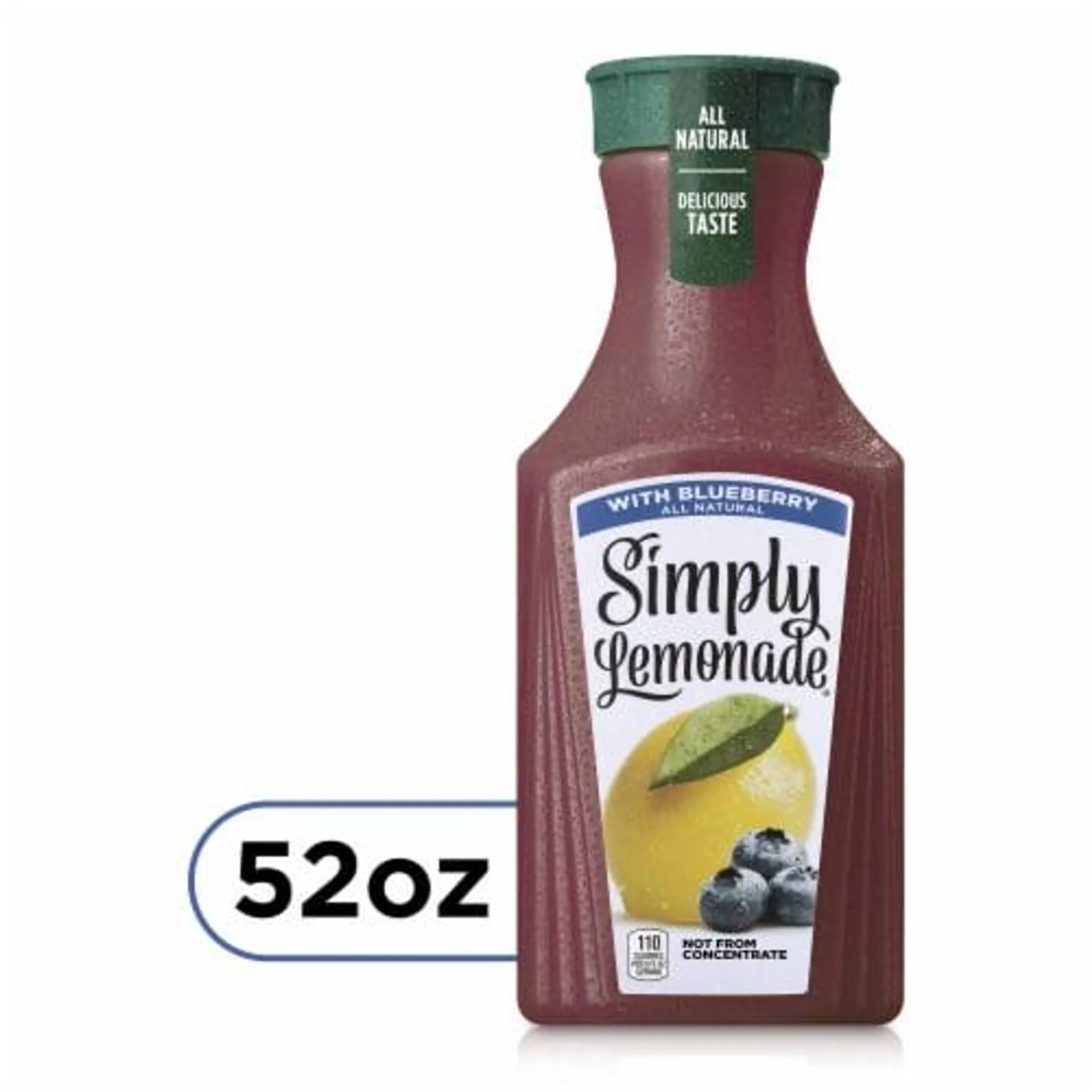 Simply Lemonade With Blueberry All Natural Non-Gmo