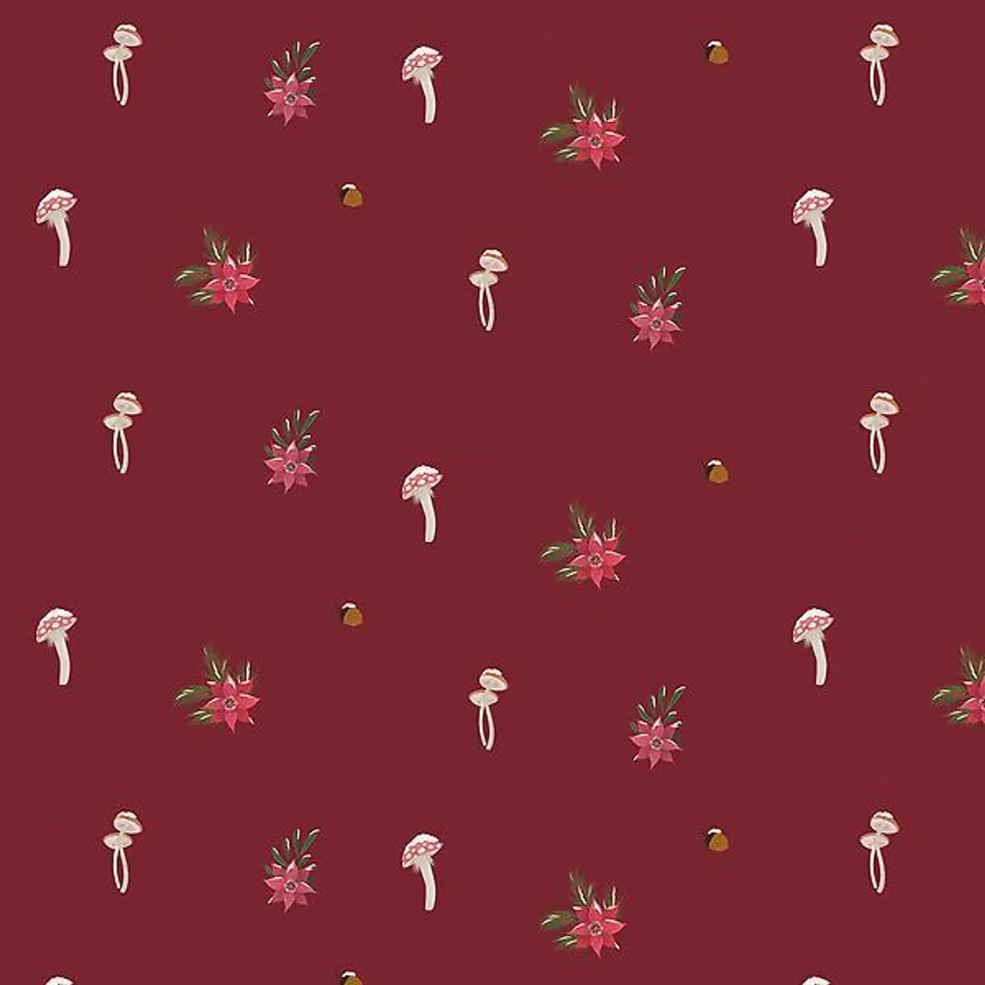 Punch Studio Mushroom Wrapping Paper