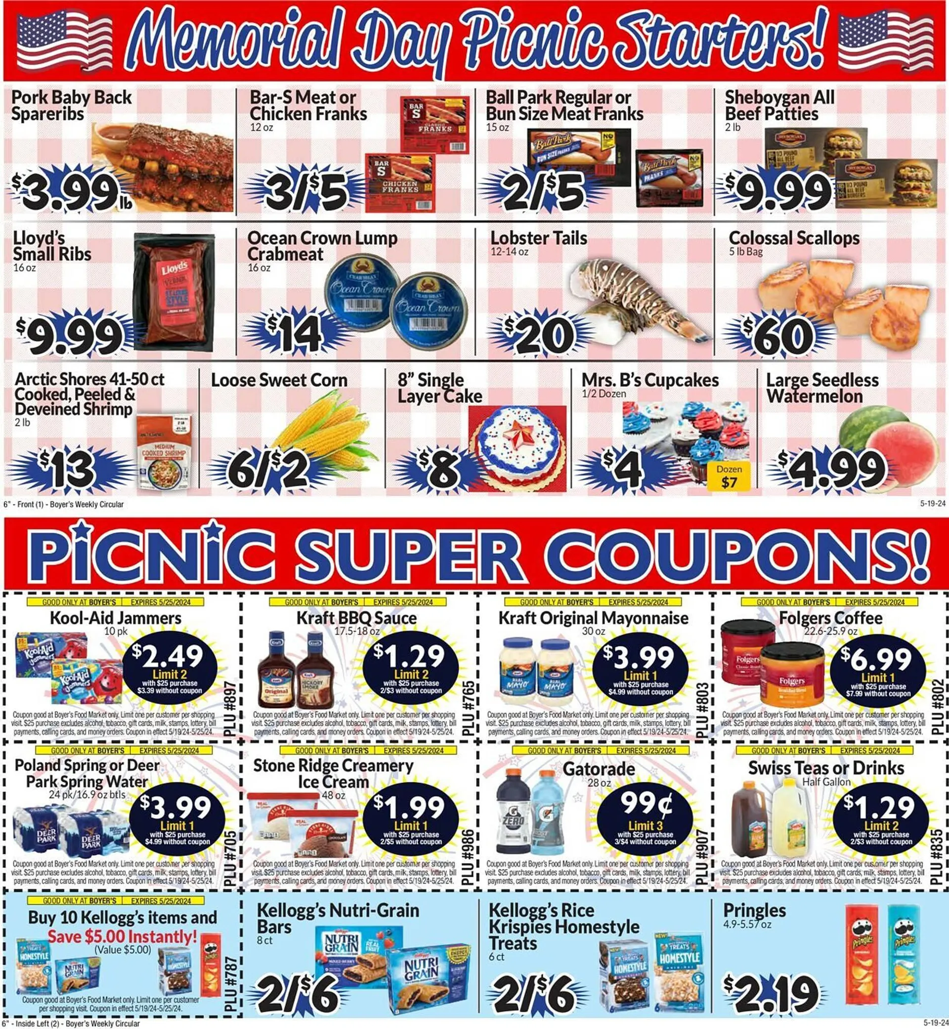 Boyers Food Markets Weekly Ad - 1