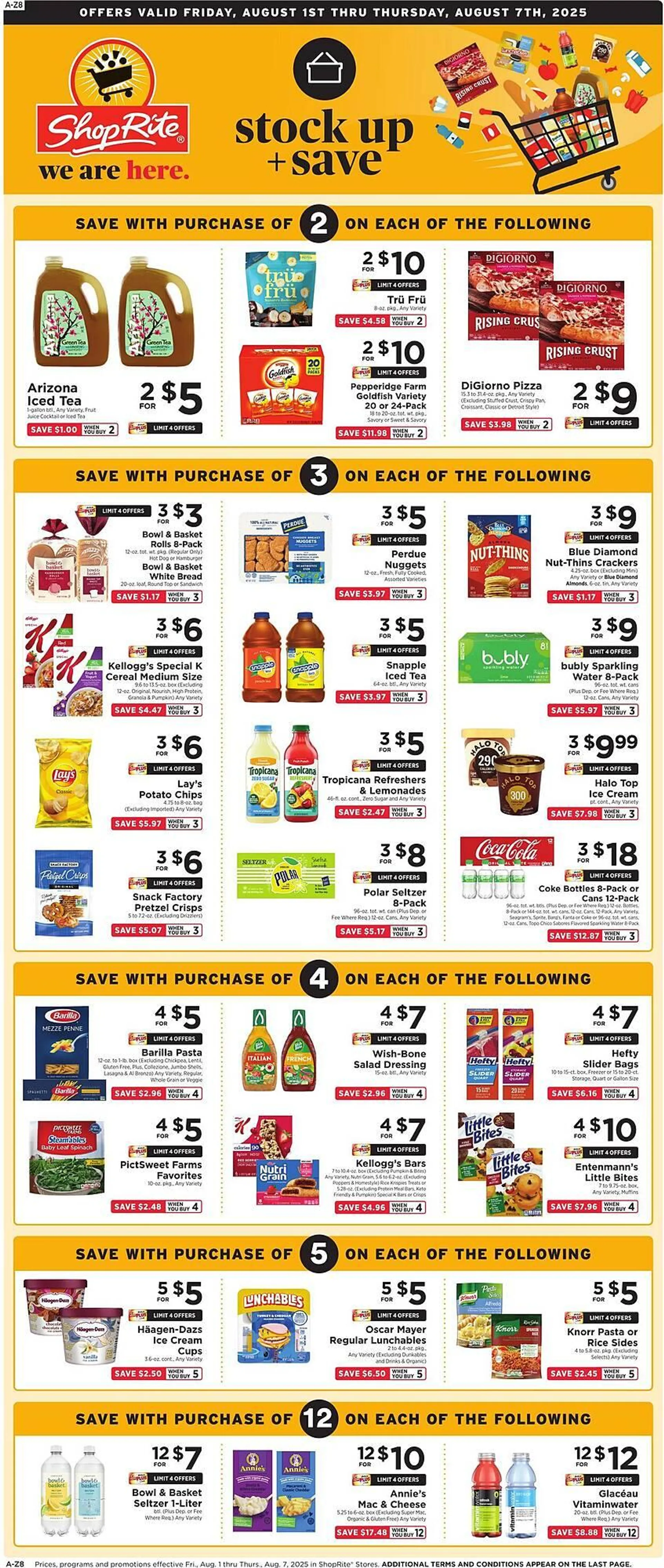 Weekly ad ShopRite Weekly Ad from July 31 to August 9 2025 - Page 1