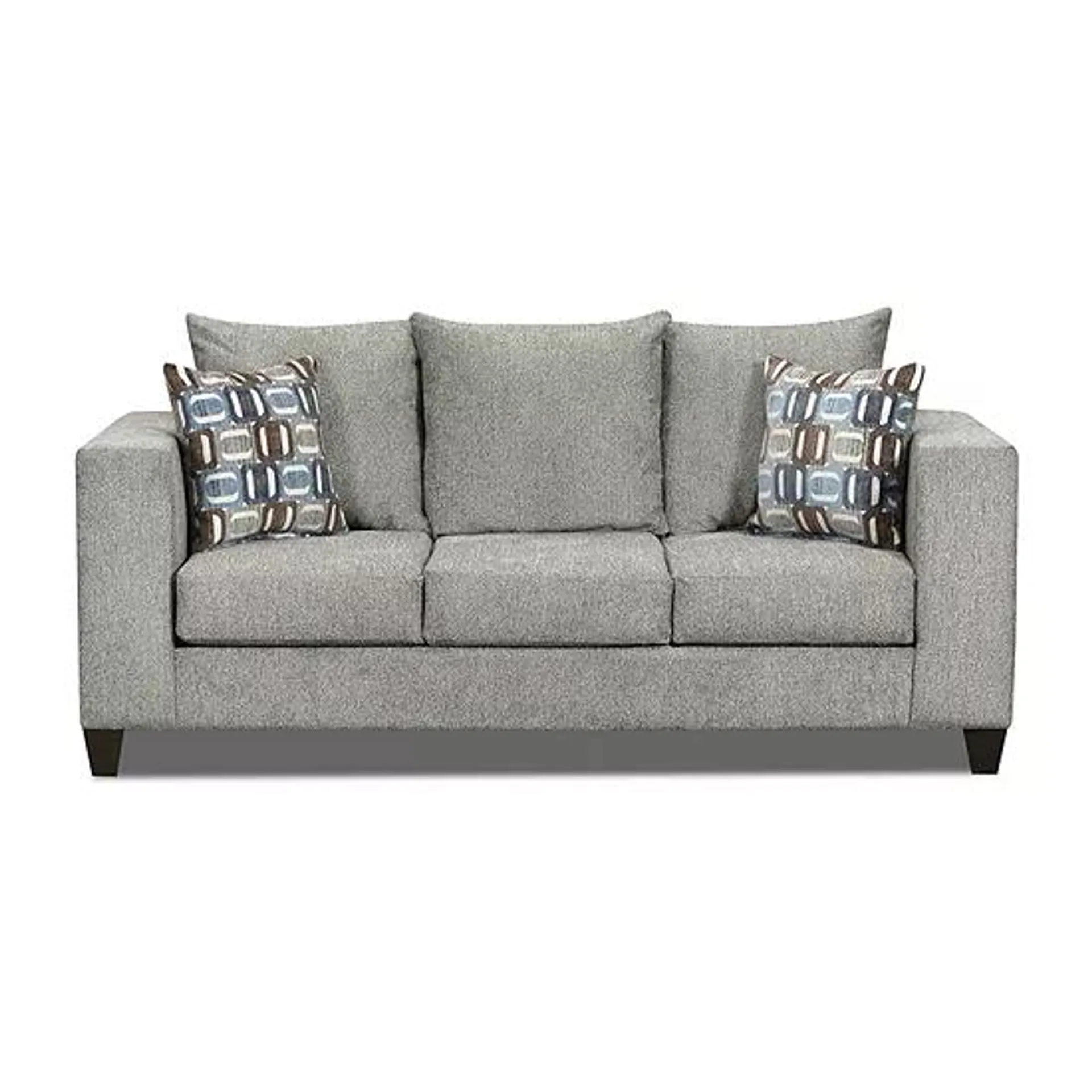 Olivia Contemporary Chenille Sofa