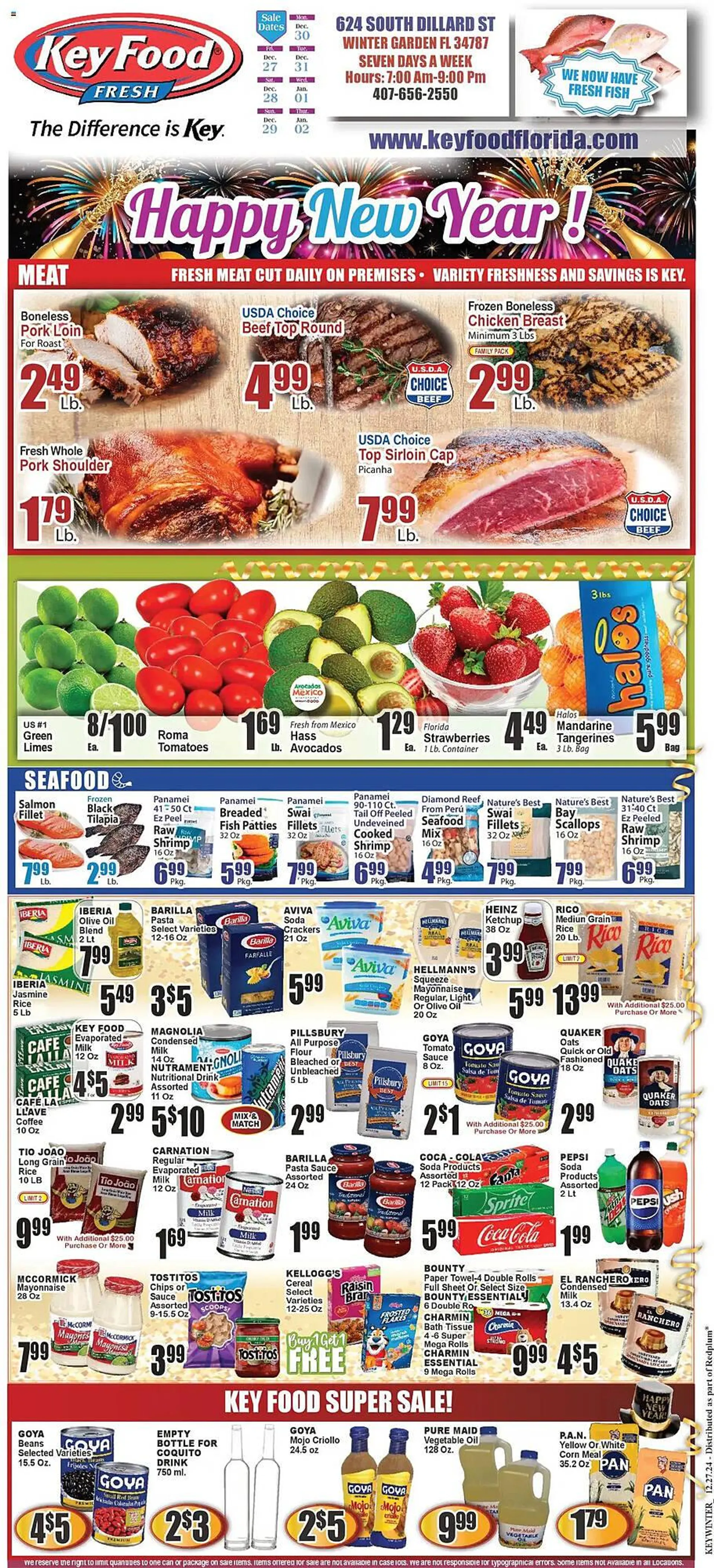 Key Food Weekly Ad - 1