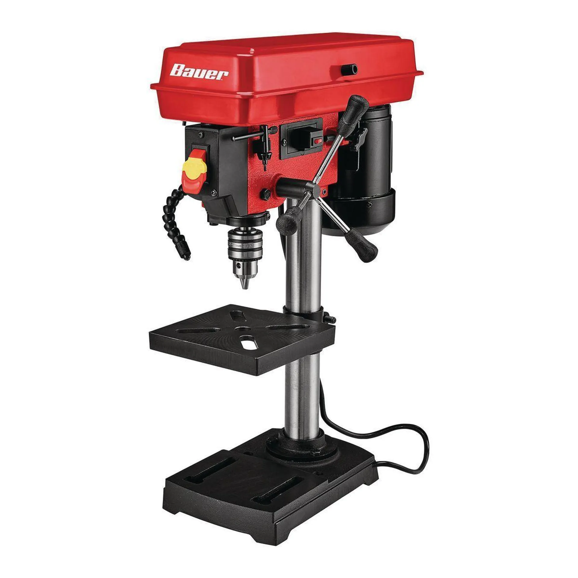 BAUER 8 in., 5-Speed Bench Drill Press with Light