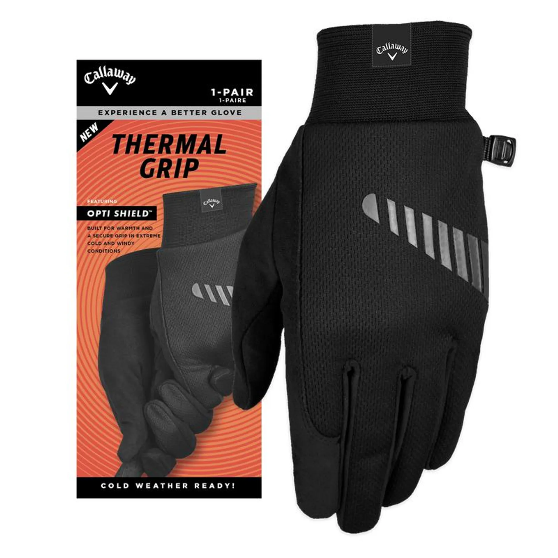 Thermal Grip Golf Gloves Pair