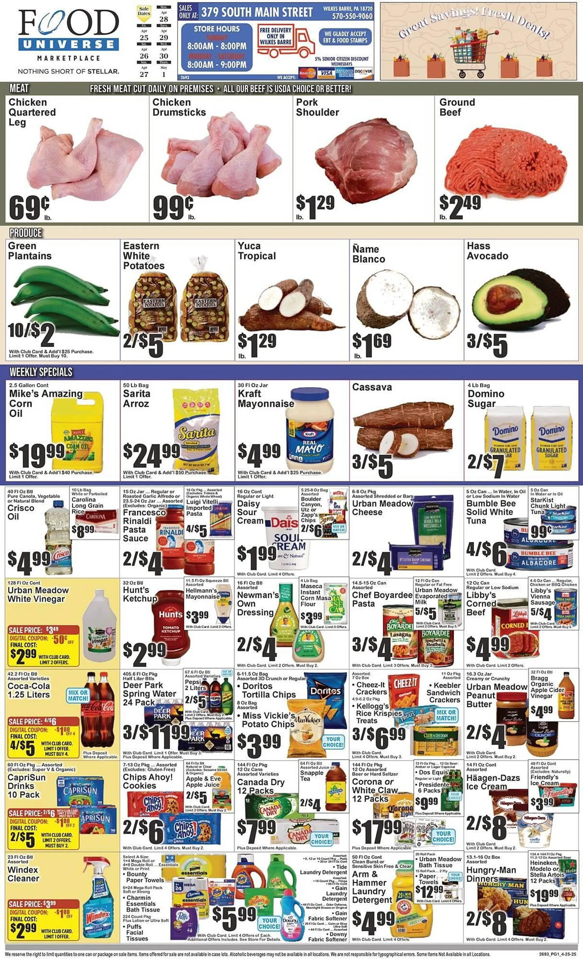 Food Universe Weekly Ad - 1