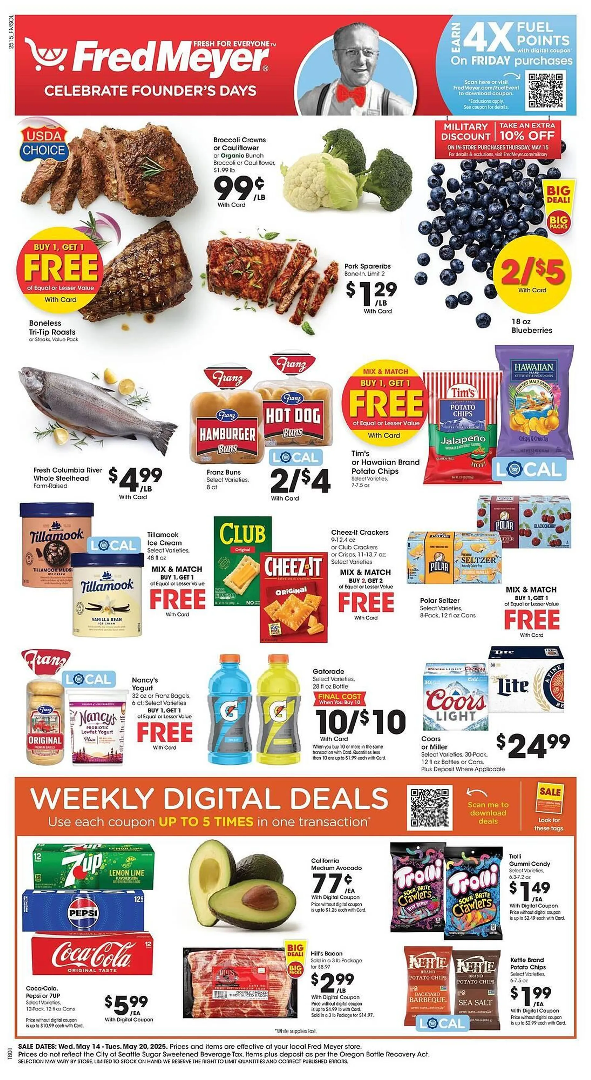 Fred Meyer Weekly Ad - 1