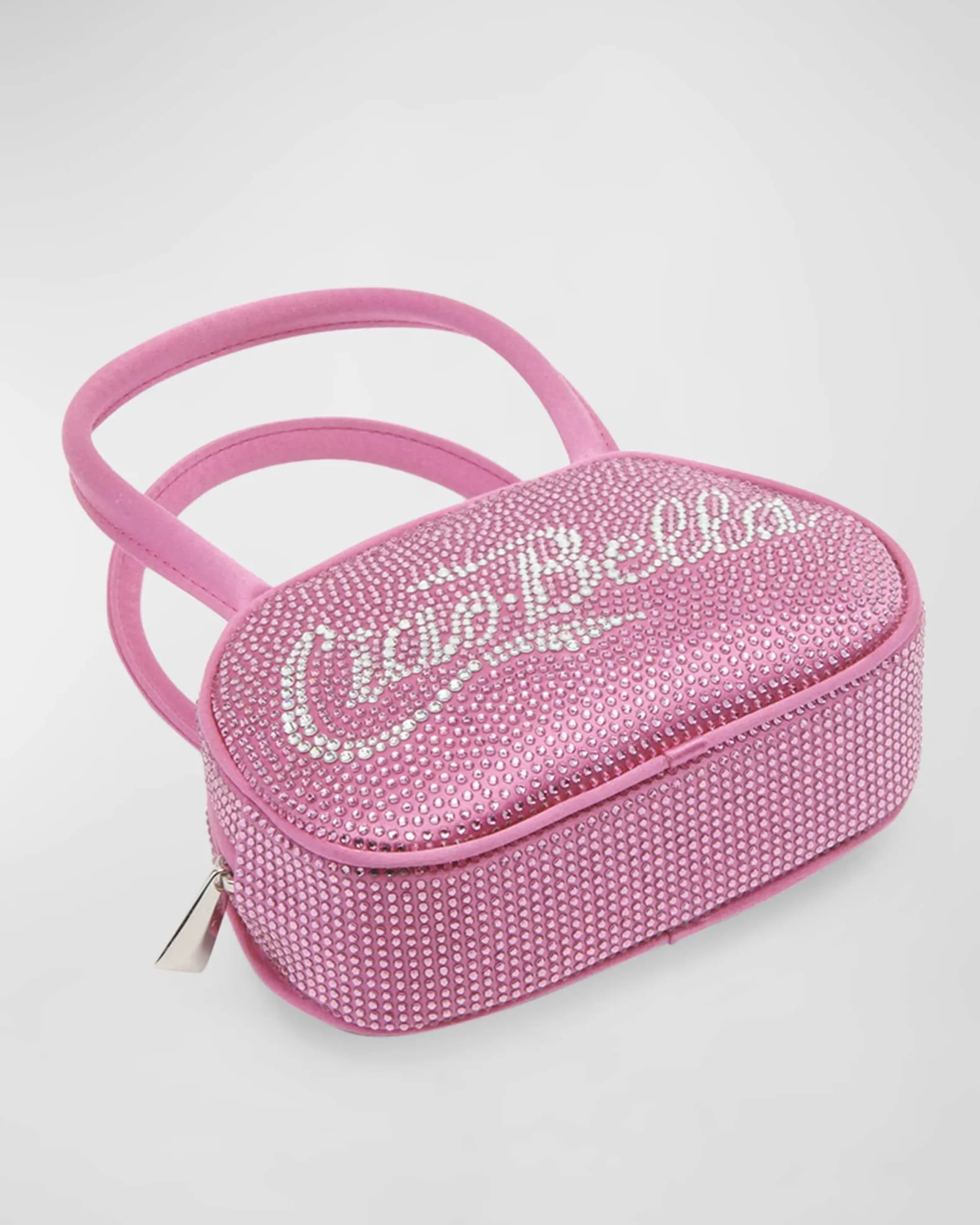 Super Amini Ciao Bella Crystal Top-Handle Bag