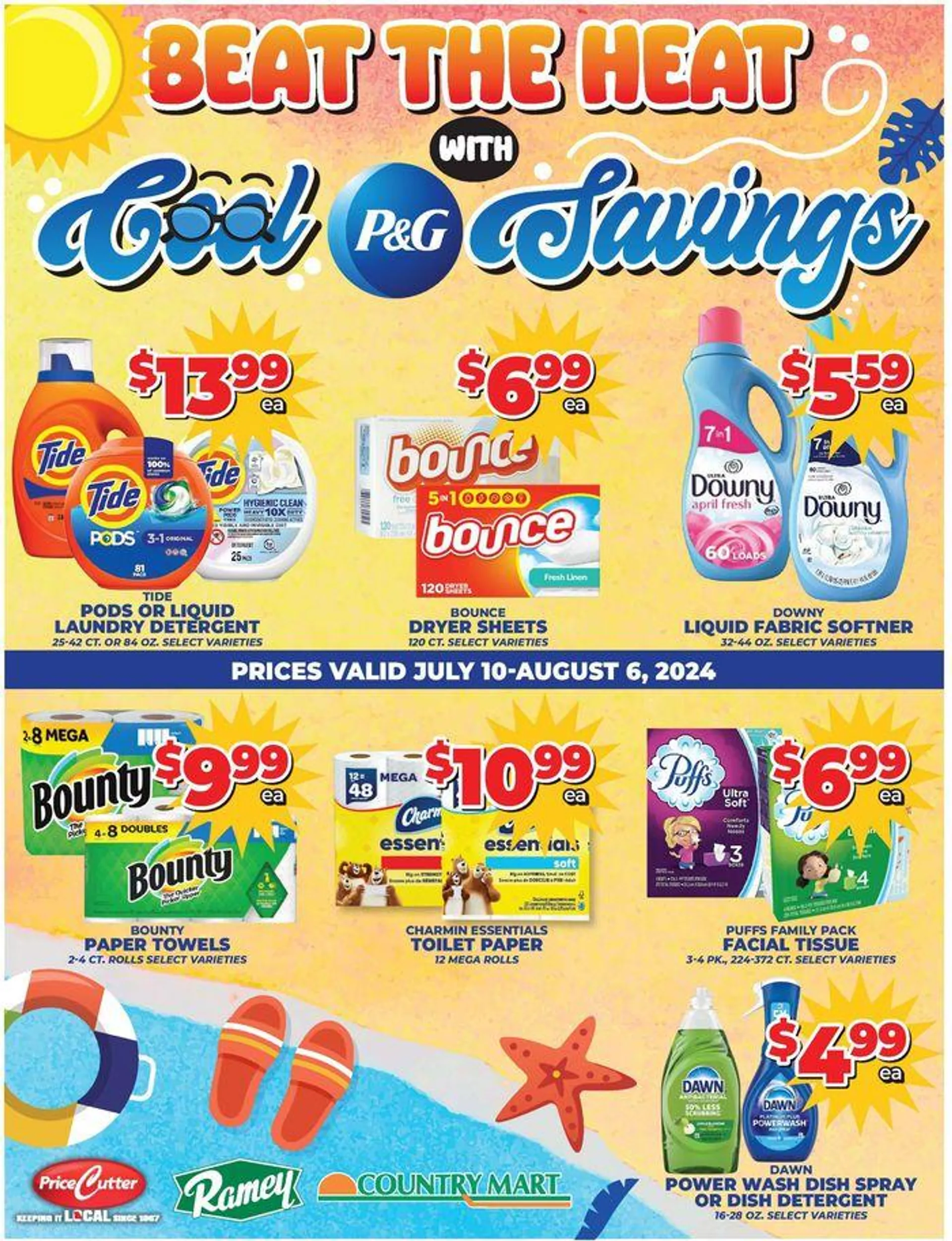 Weekly ad Beat The Heat With Cool Savings from July 10 to August 6 2024 - Page 1