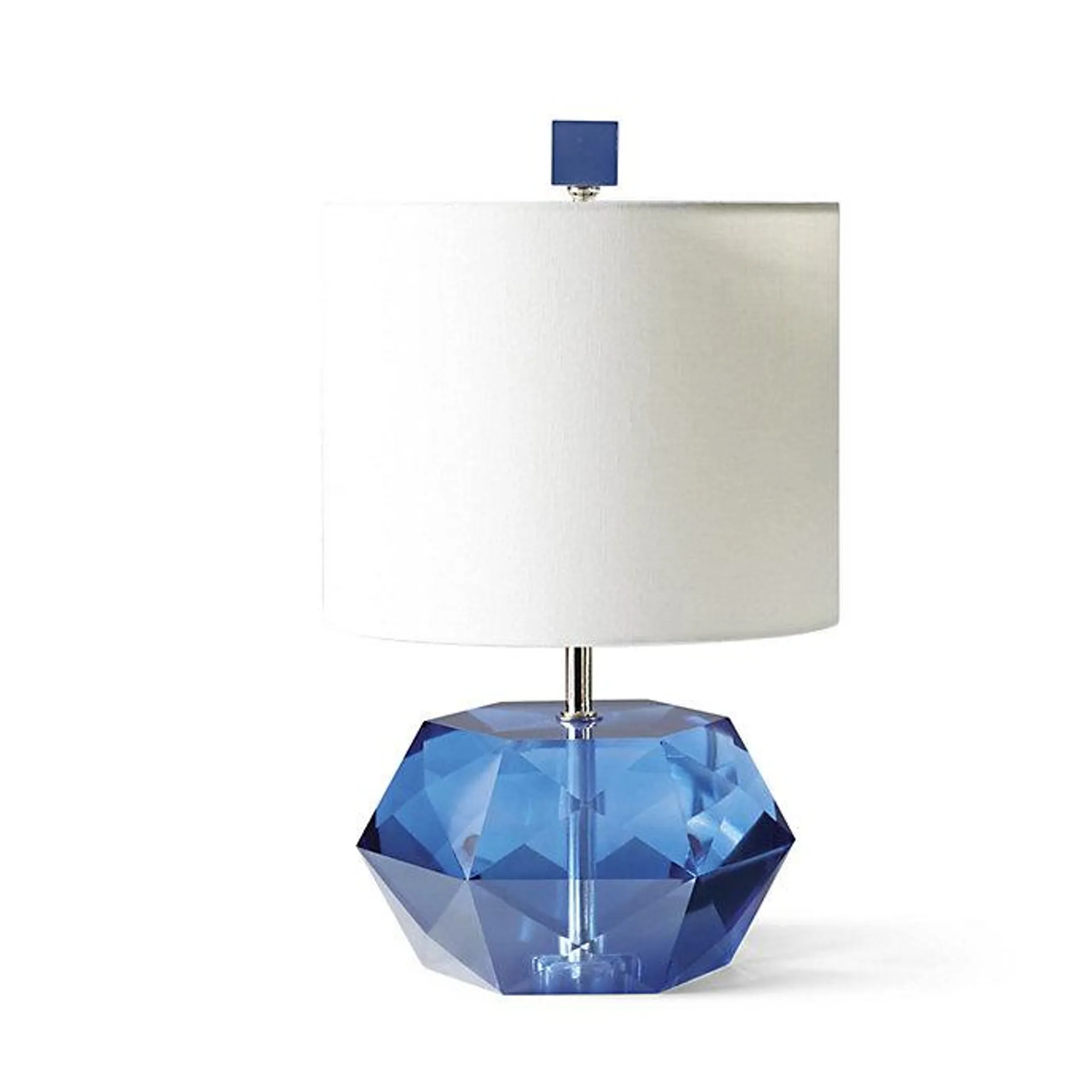 Diana Crystal Faceted Accent Lamp