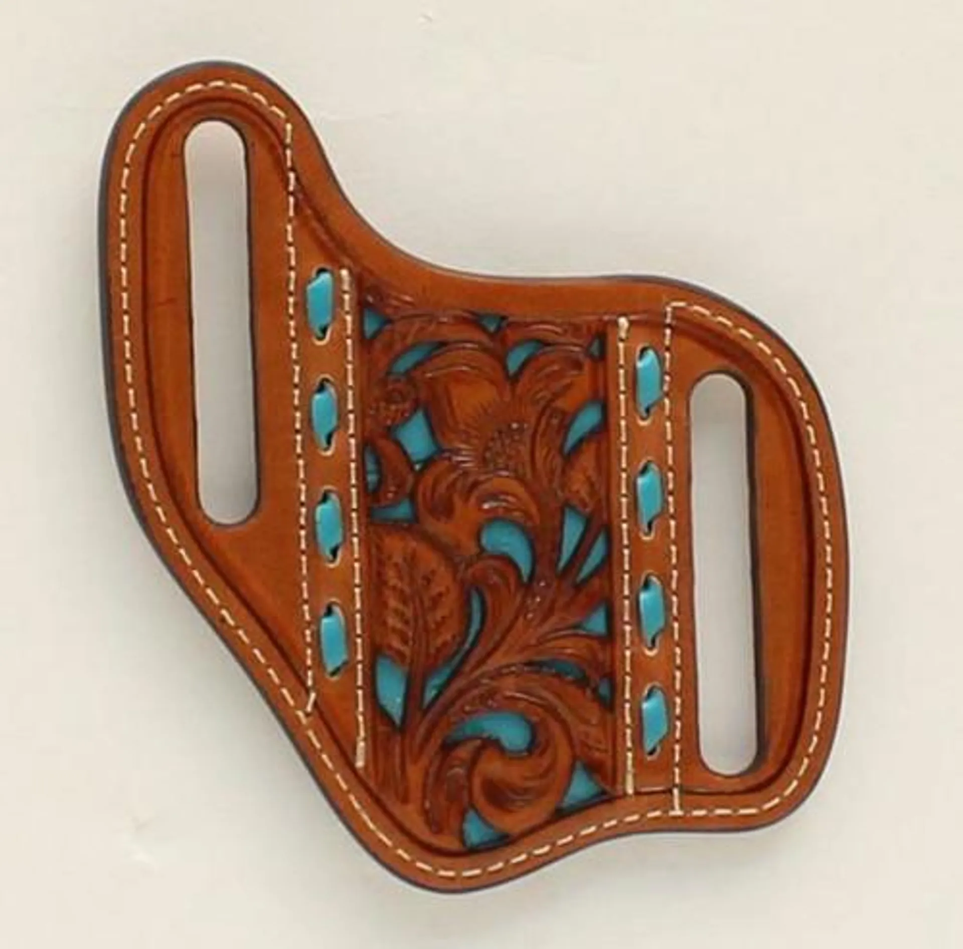 Nocona Turquoise Floral Knife Sheath