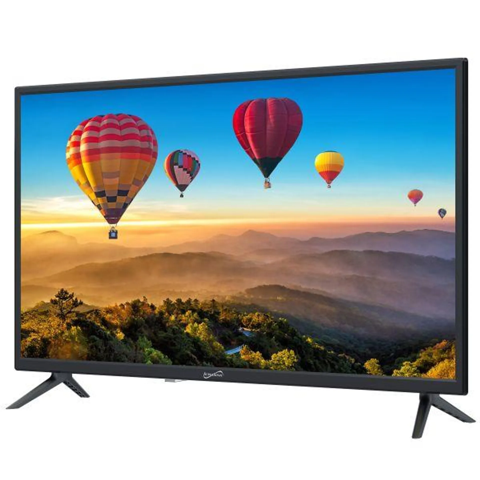 Supersonic 32-Inch LED HDTV with ATSC & NTSC, HDMI Input, USB, Dynamic Contrast, Wide Viewing Angle, Rich Audio Options