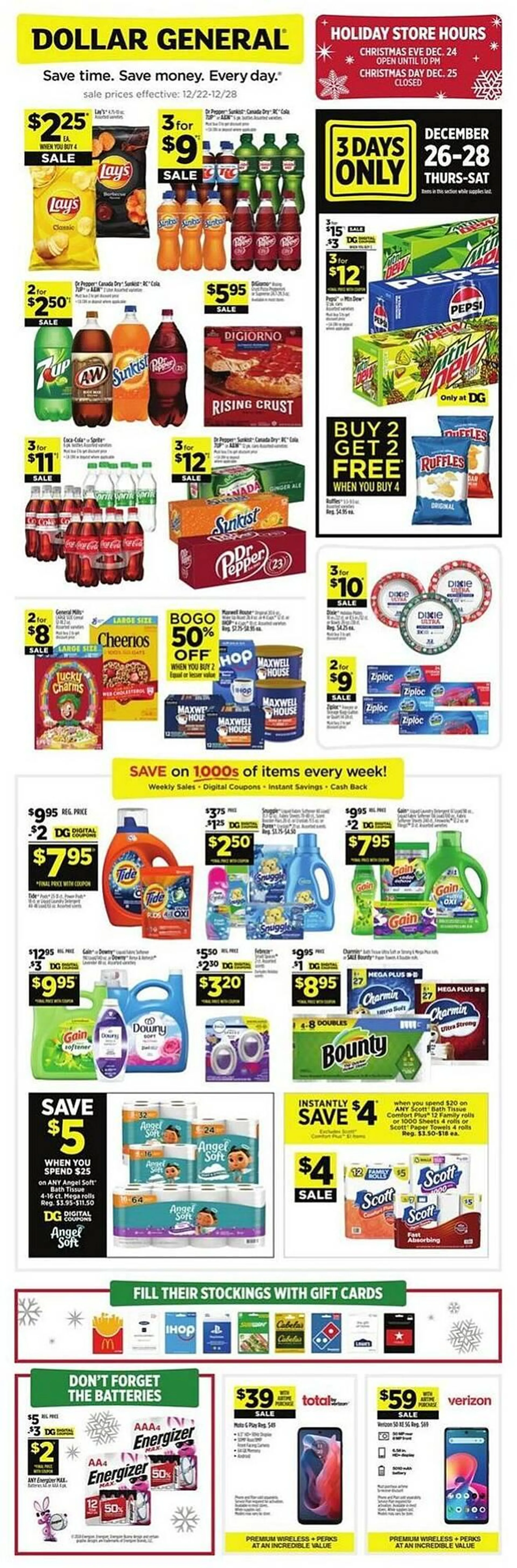 Dollar General Weekly Ad - 1