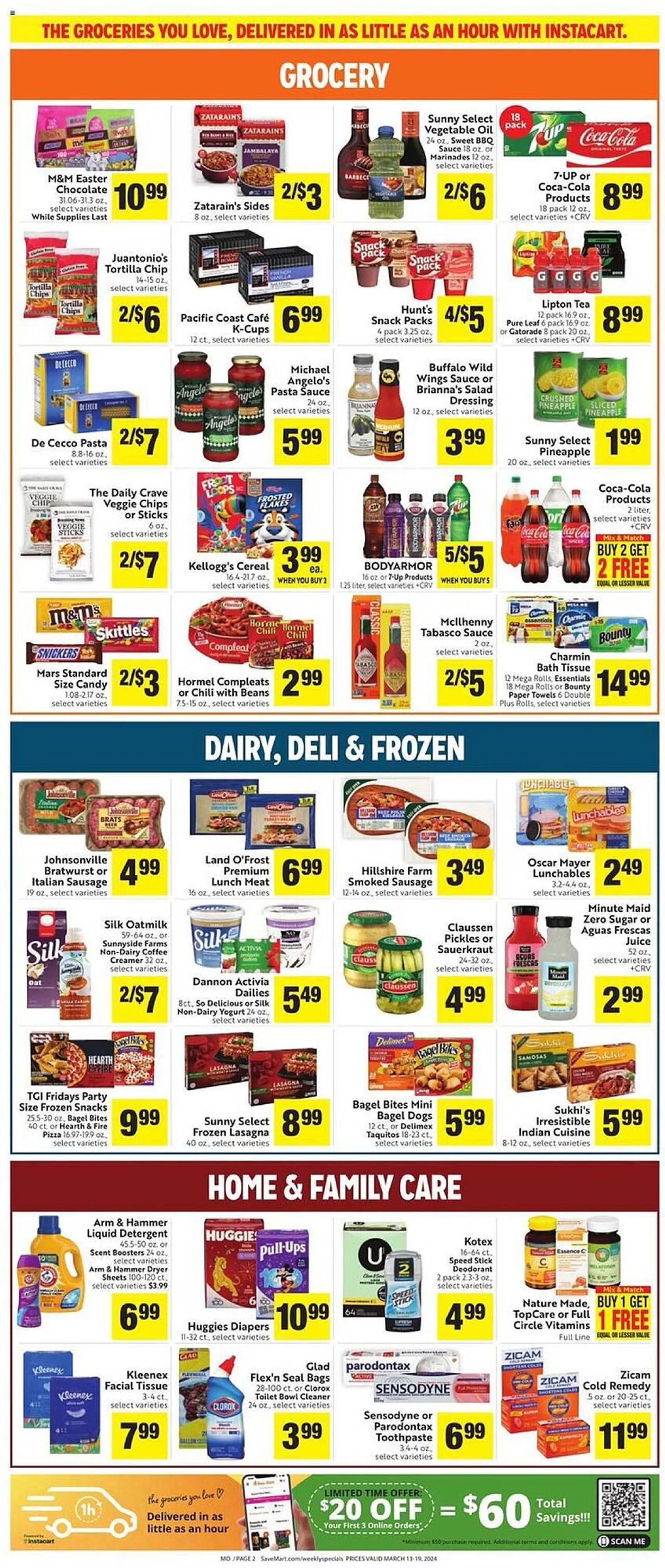 Weekly ad Save Mart Weekly Ad from March 13 to March 19 2024 - Page 2