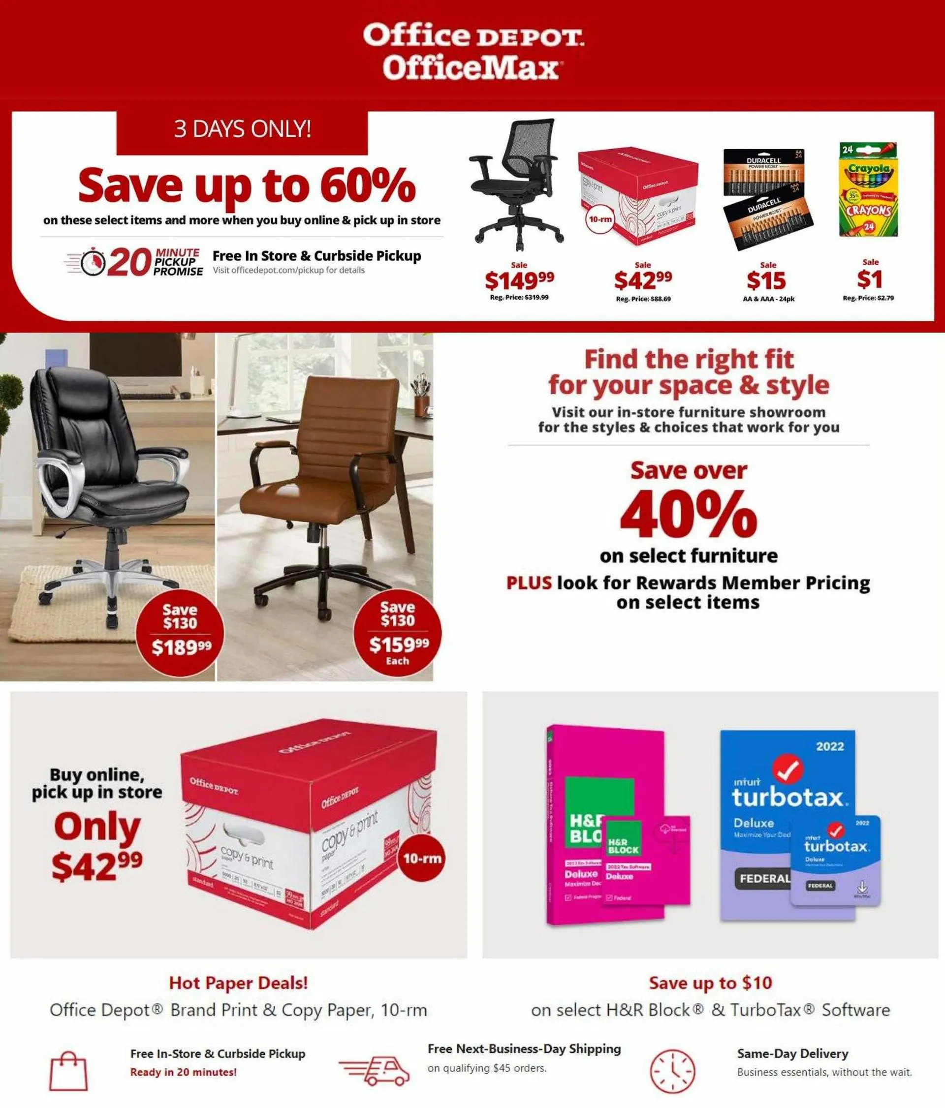 Office Depot Weekly Ad - 1