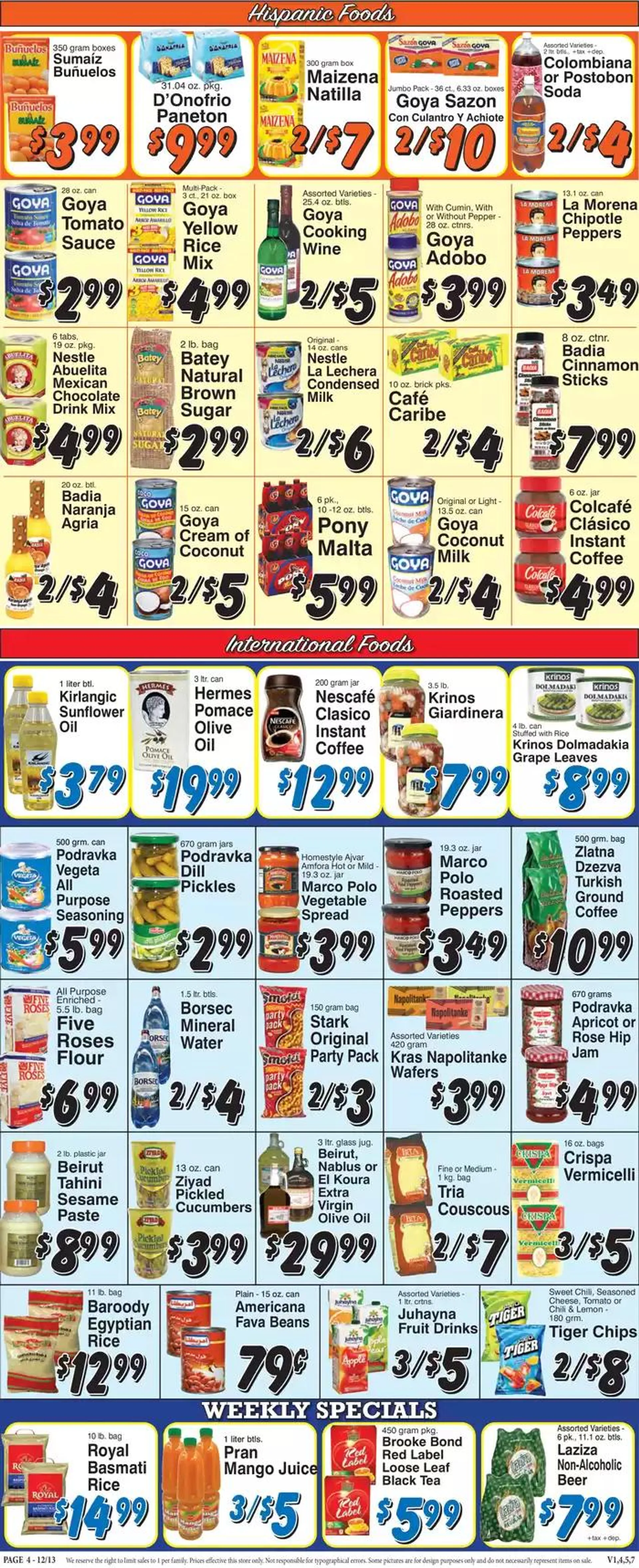 Weekly ad Great offer for all customers from December 13 to December 27 2024 - Page 4