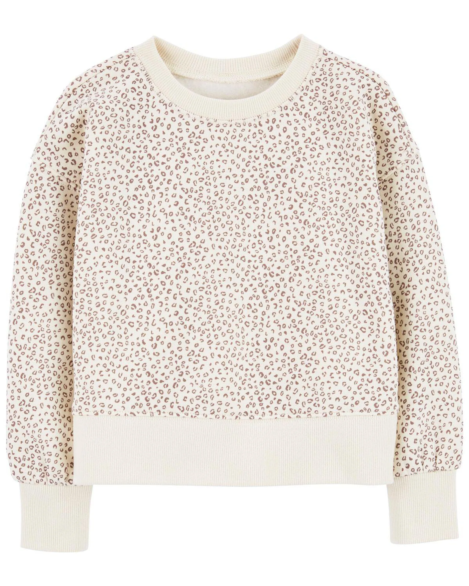Baby Leopard Fleece Sweatshirt
