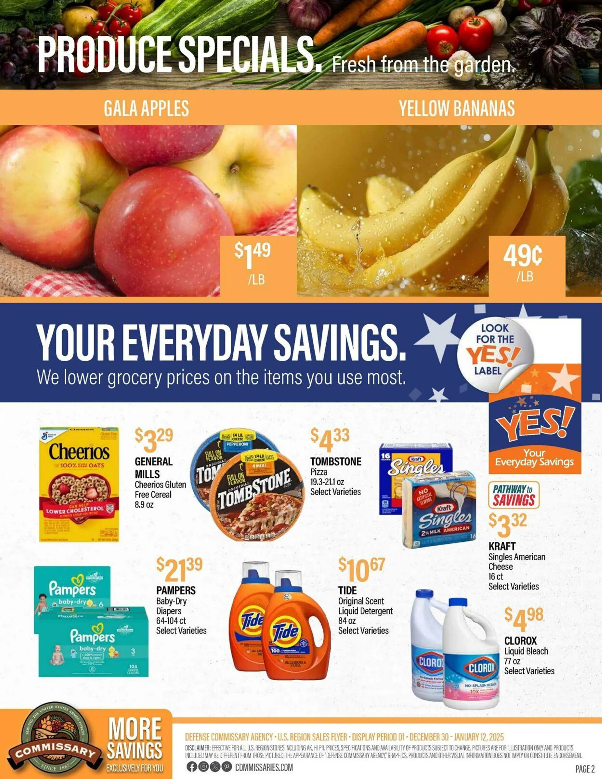 Weekly ad Commissary - Fort Irwin from January 13 to January 26 2025 - Page 2