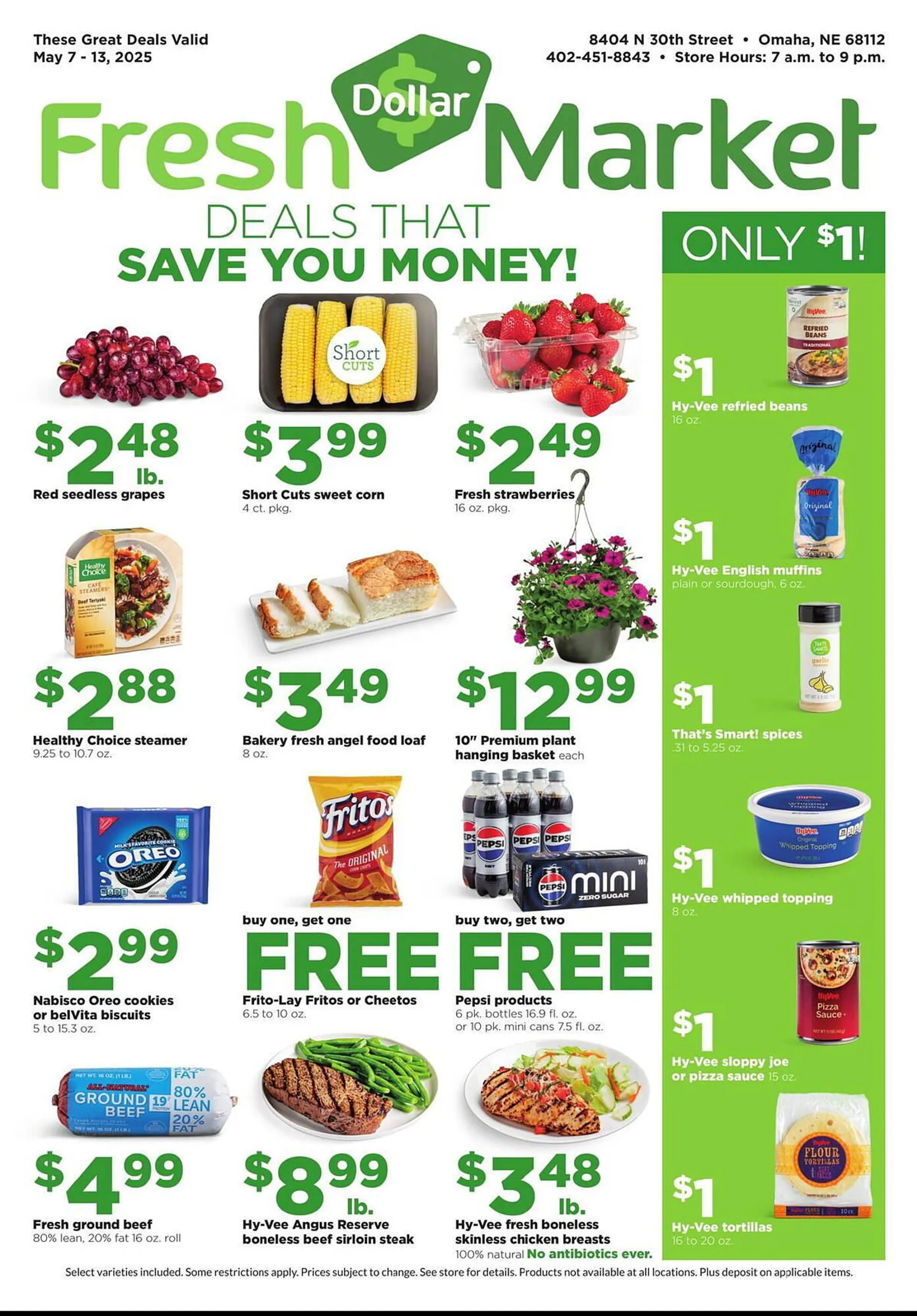 Weekly ad Hy-Vee Weekly Ad from May 7 to May 13 2025 - Page 1