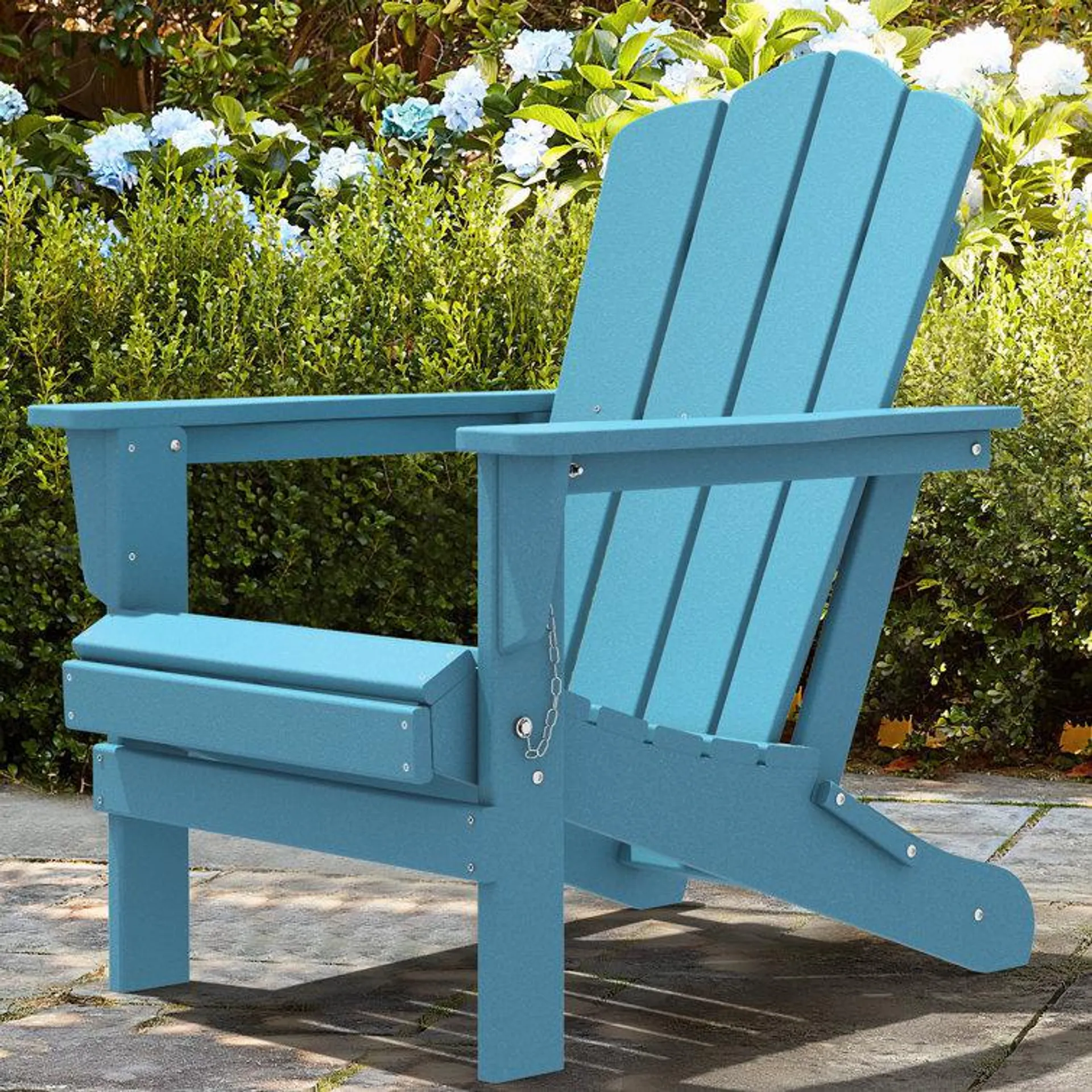 HDPE Plastic Folding Adirondack Chair