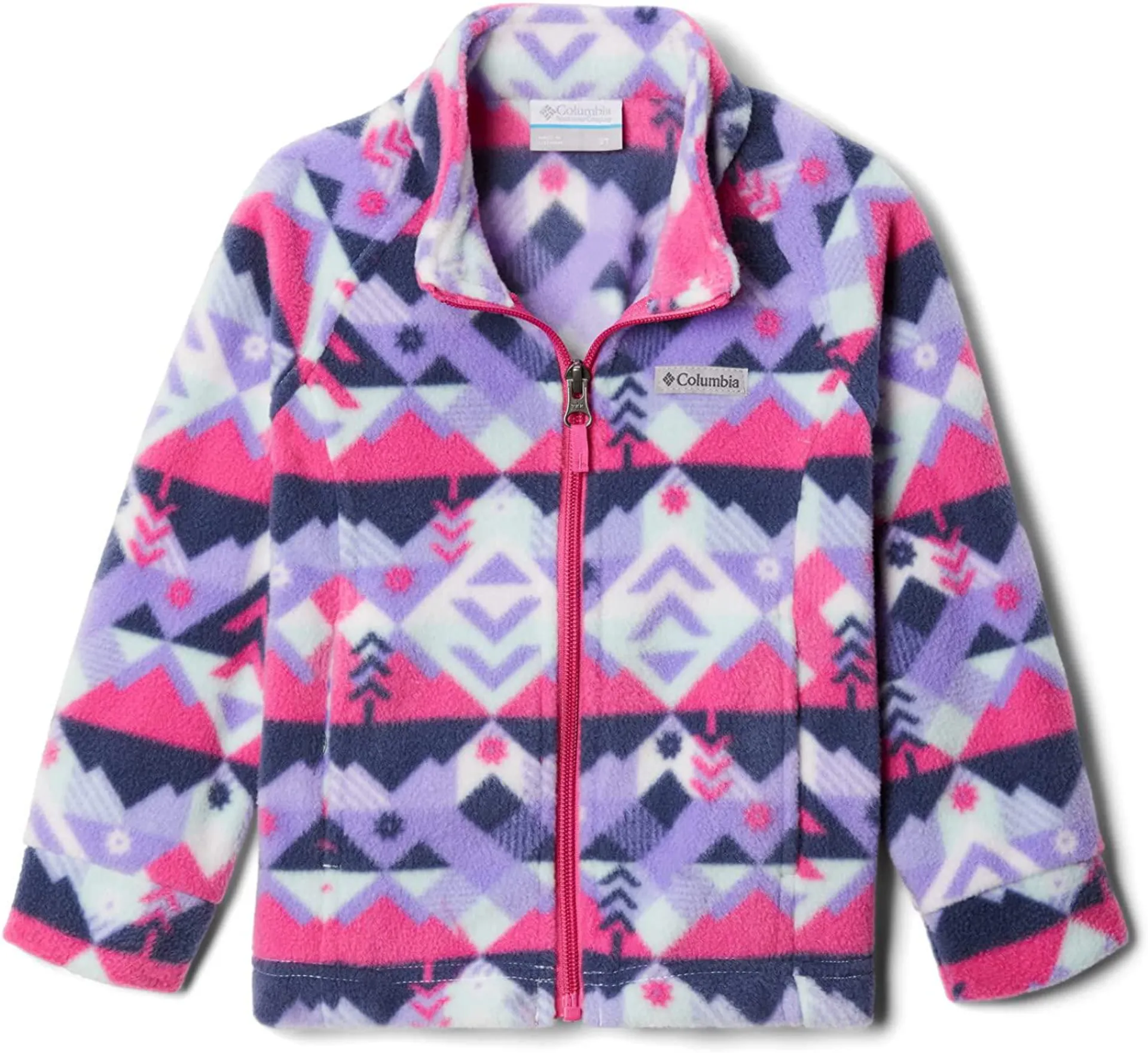 Columbia Girls' Benton Springs Ii Printed Fleece Jacket