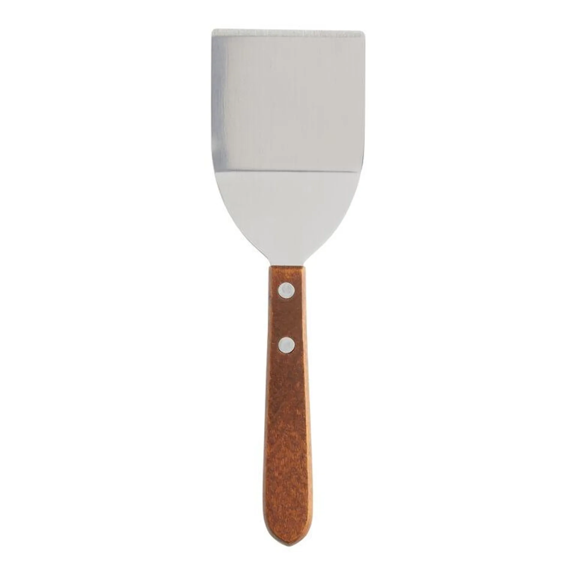 Mini Stainless Steel and Wood Cookie Spatula