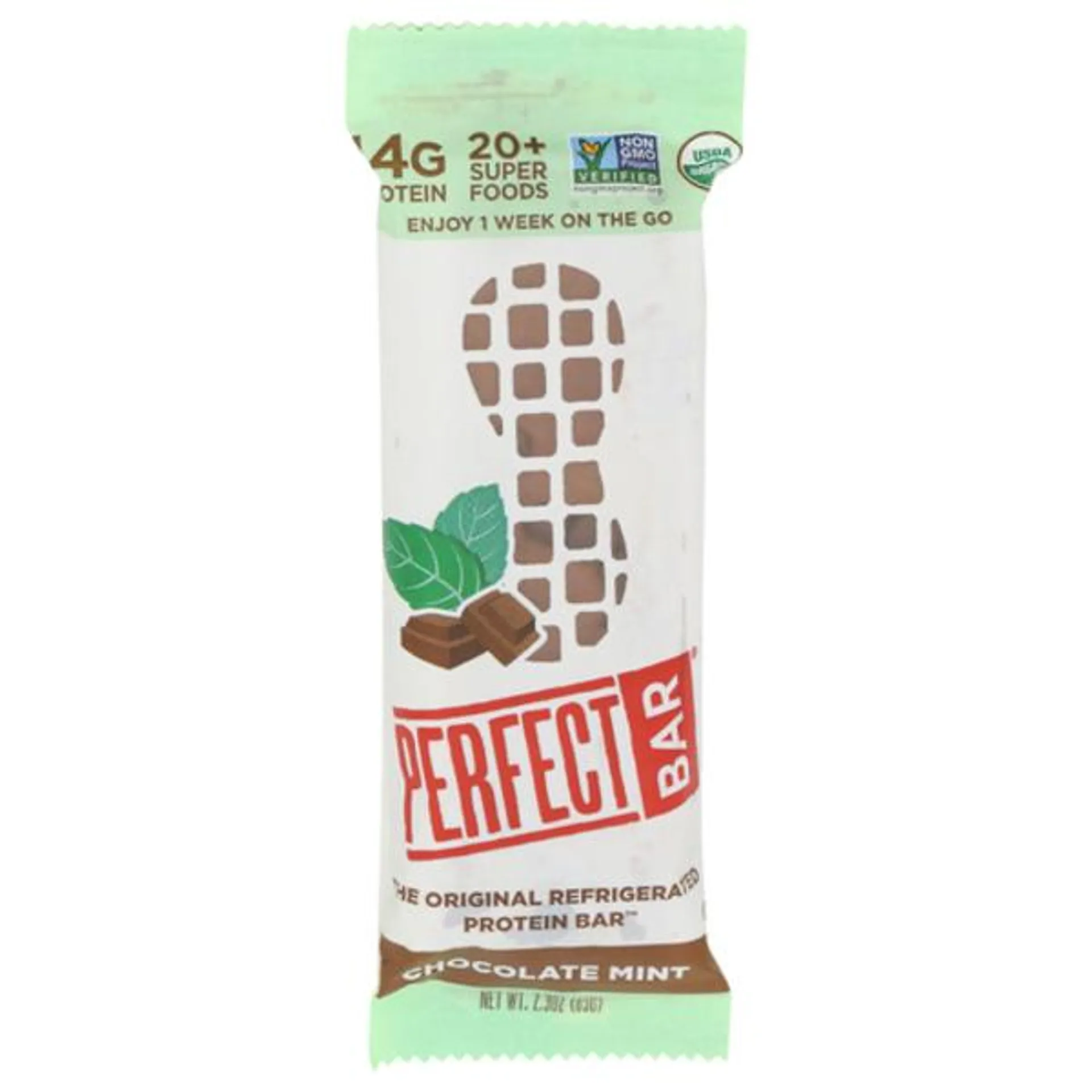 Perfect Bar Organic Chocolate Mint Bar