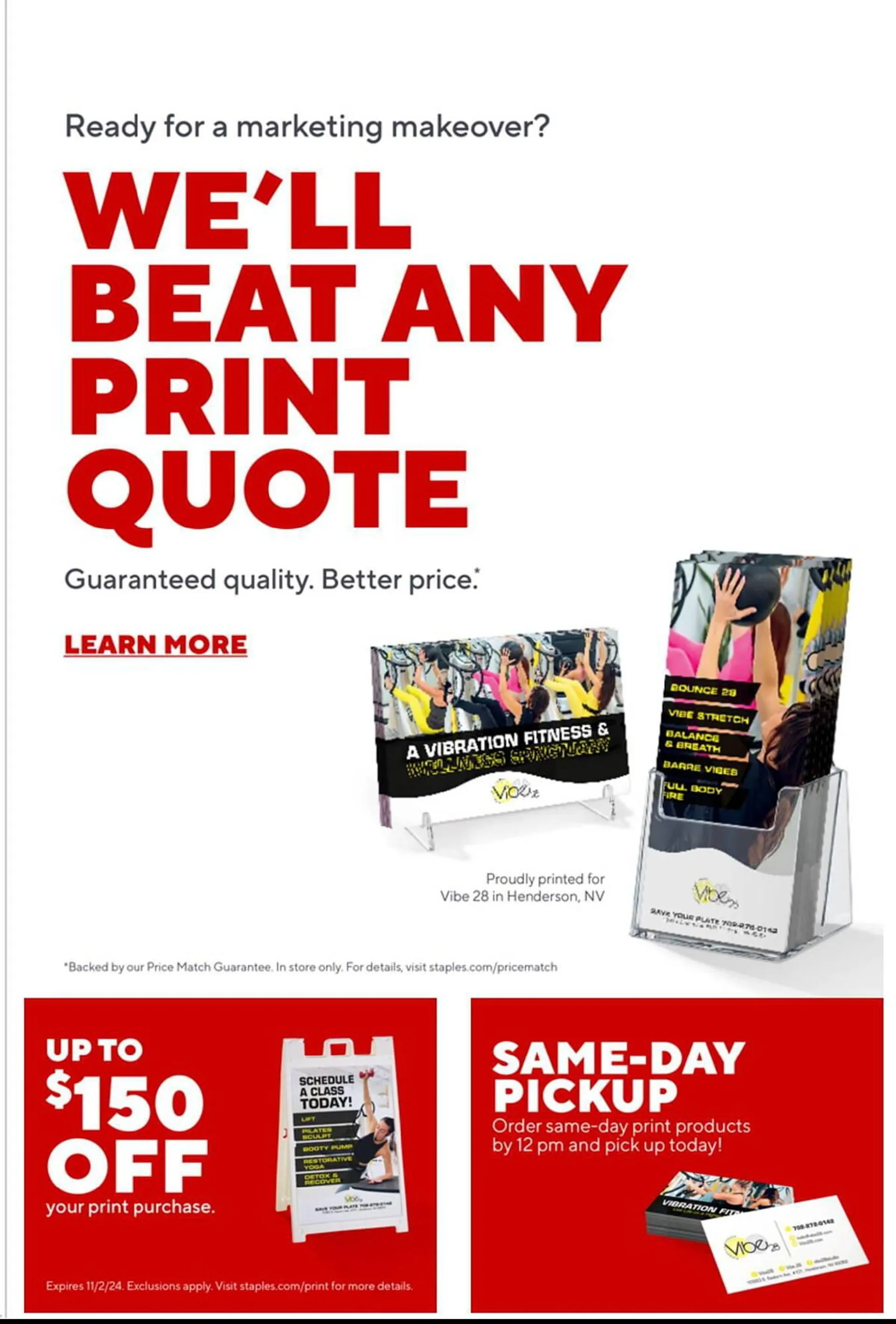 Weekly ad Staples Weekly Ad from October 27 to November 2 2024 - Page 3