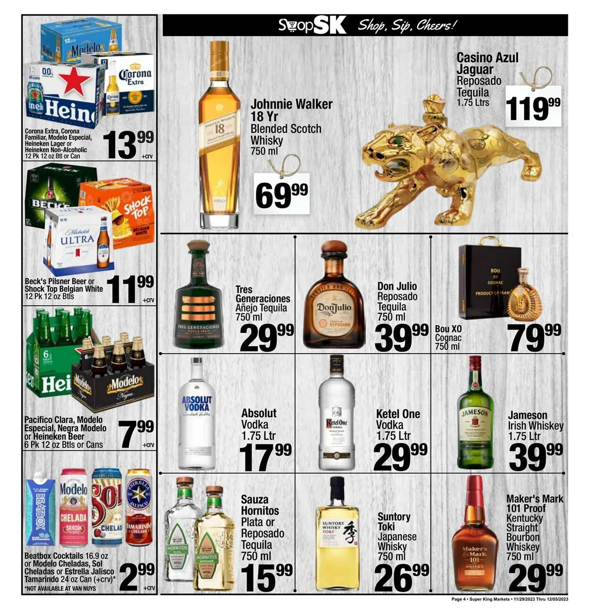 Weekly ad Super King Markets Weekly Ad from November 29 to December 5 2023 - Page 4