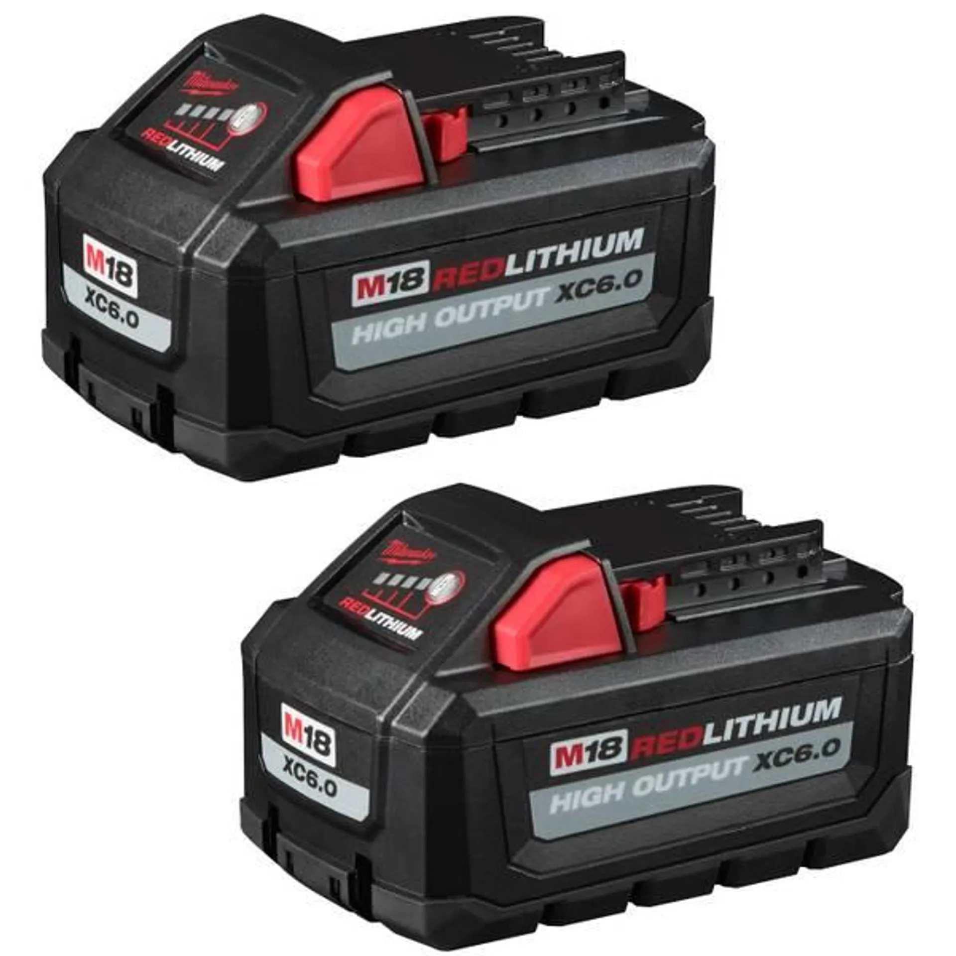 2-Pack M18 REDLITHIUM HIGH OUTPUT XC6.0 Battery Pack