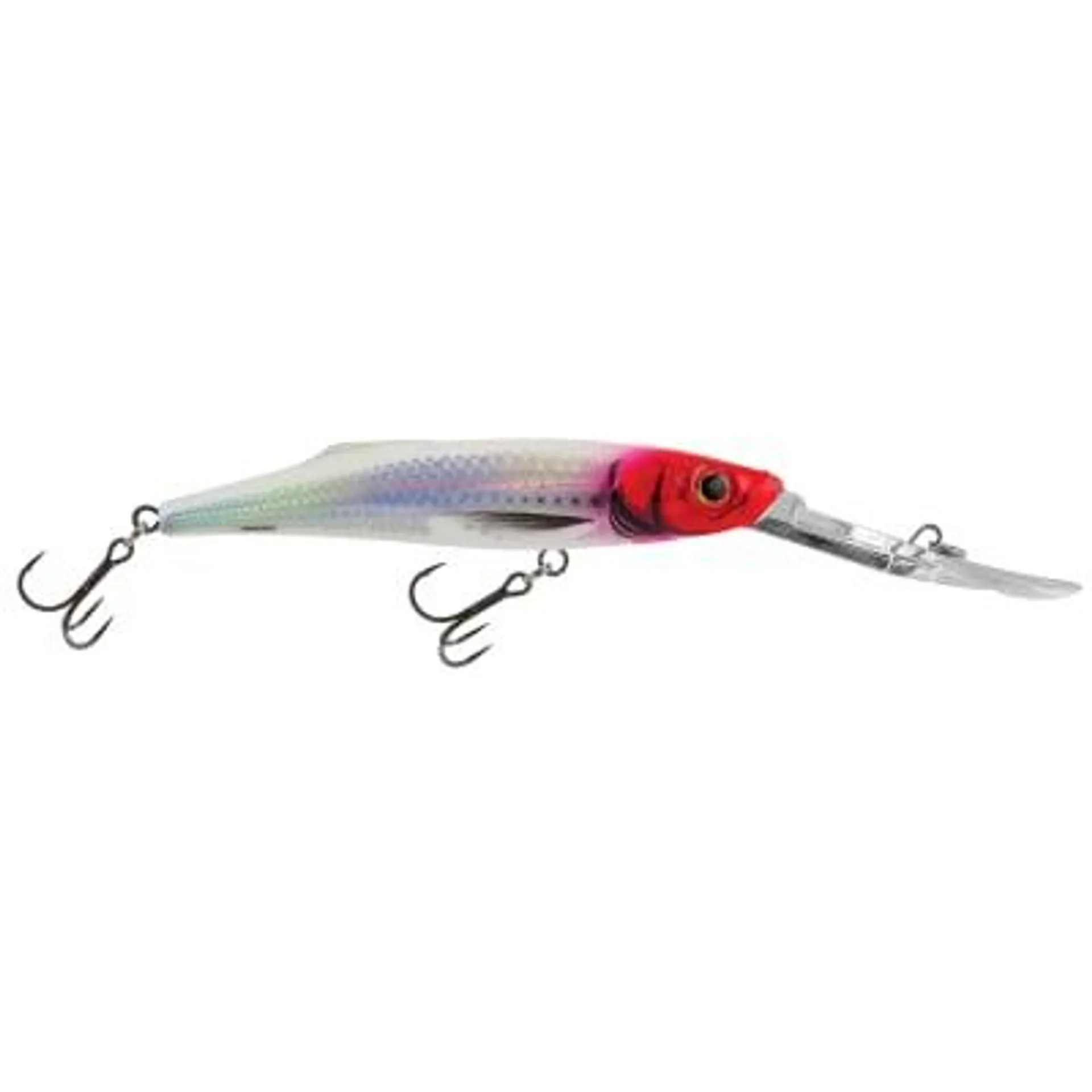 Salmo Holographic Red Head Freediver Super Deep Runner Crankbait