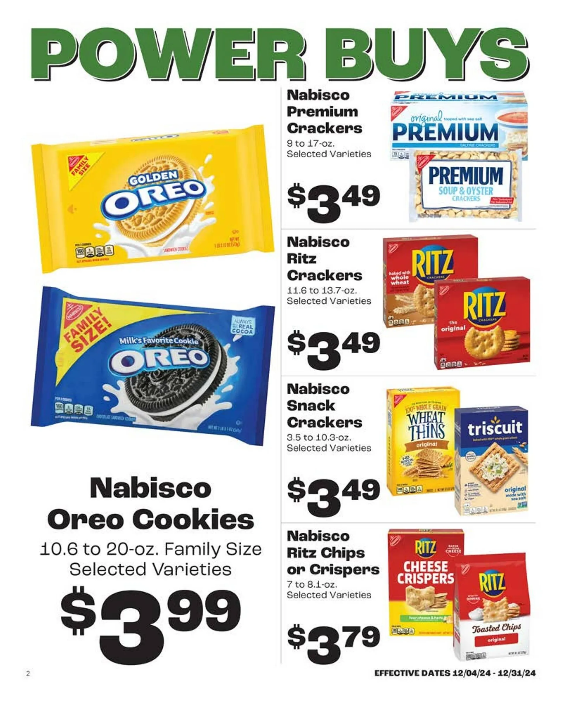 Weekly ad Rosauers Weekly Ad from December 11 to December 31 2024 - Page 2