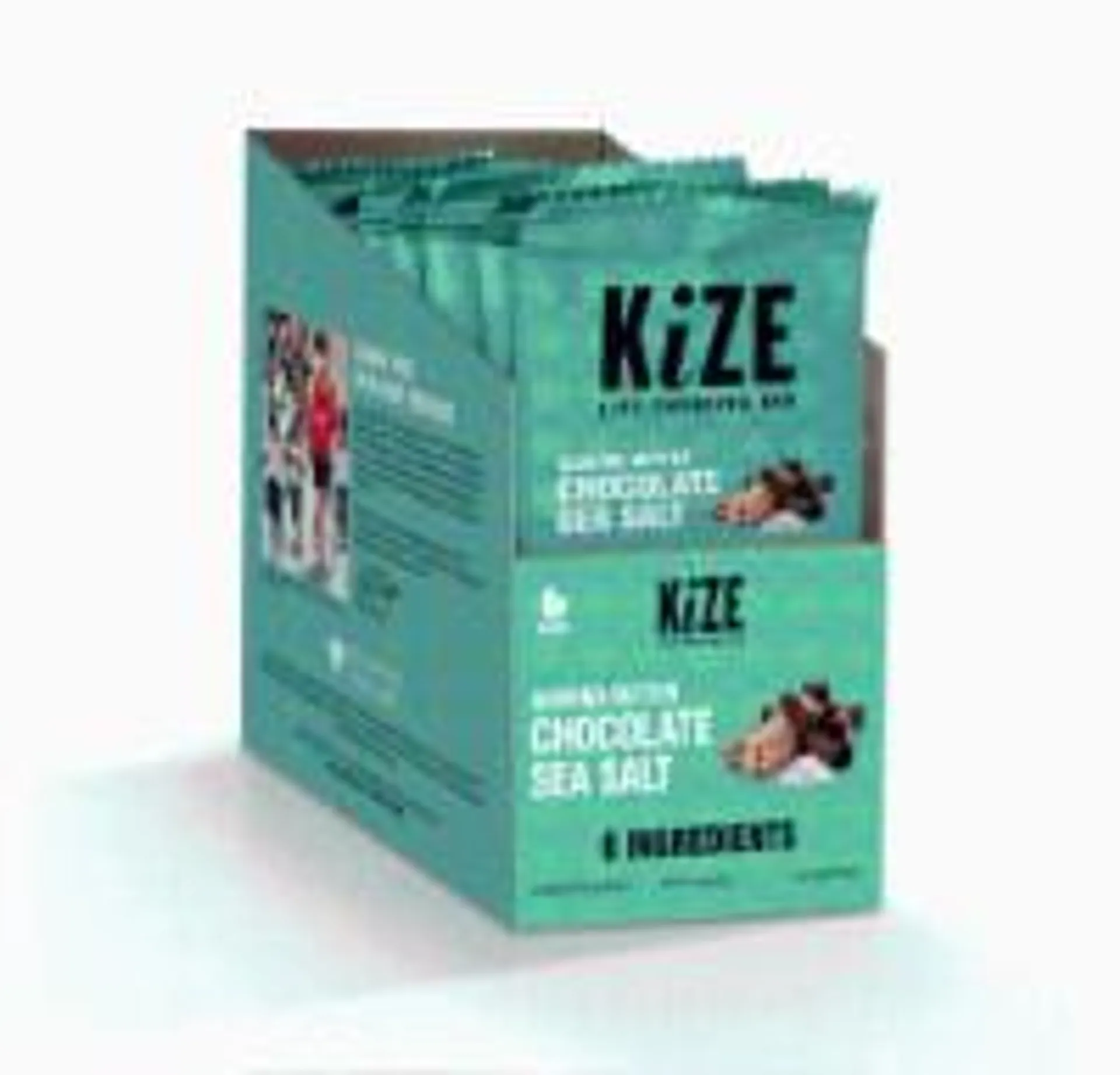 KiZE Life Changing Bar Almond Butter Chocolate Sea Salt