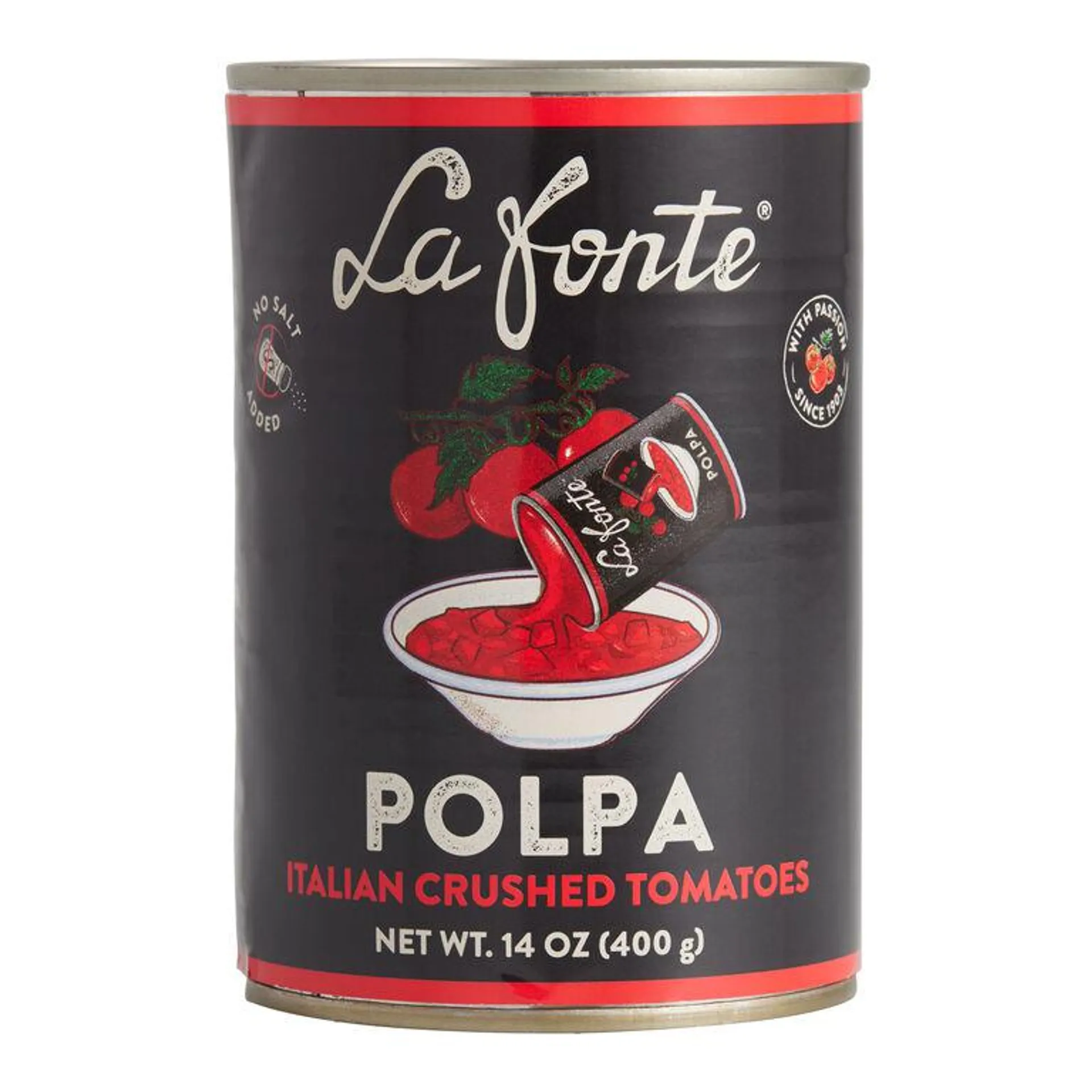 La Fonte Italian Crushed Tomatoes Set of 2