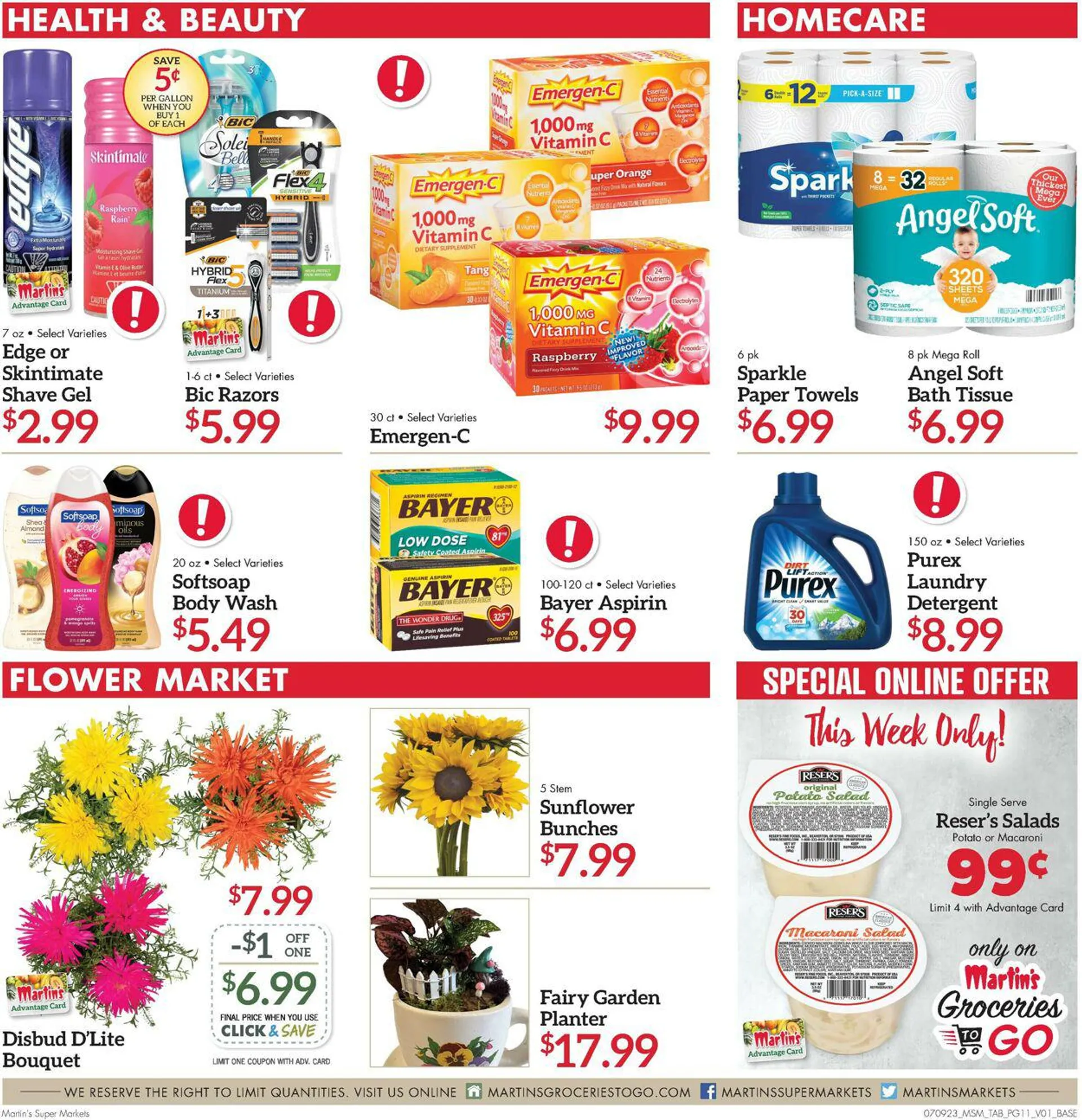 Weekly ad Martin’s Current weekly ad from July 9 to July 15 2023 - Page 11