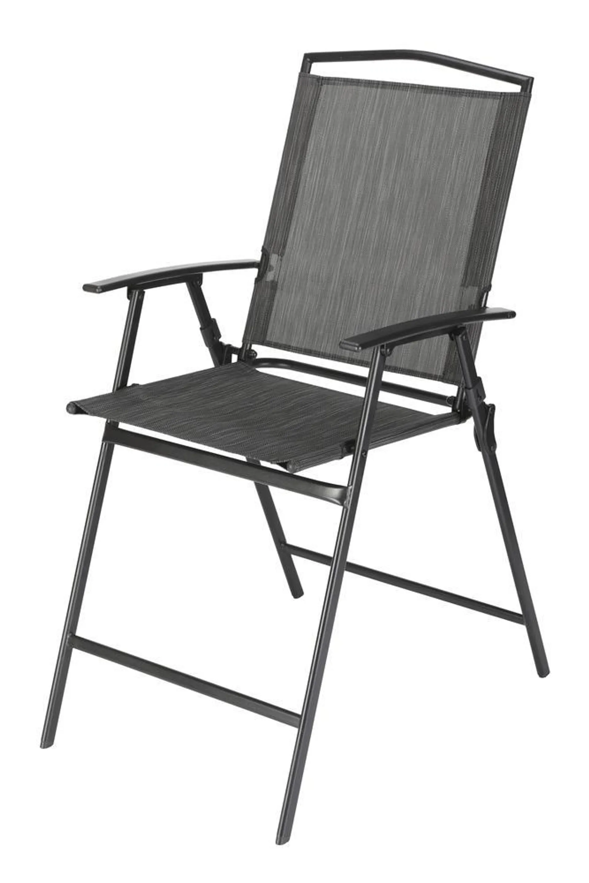 Backyard Creations® Gray Folding High Dining Chair