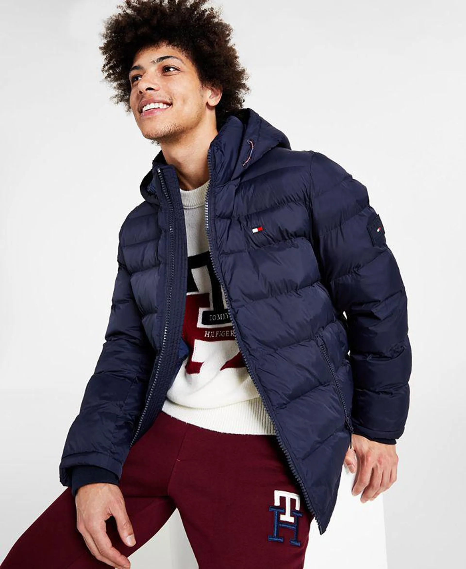 Men's Quilted Puffer Jacket, Created for Macy's