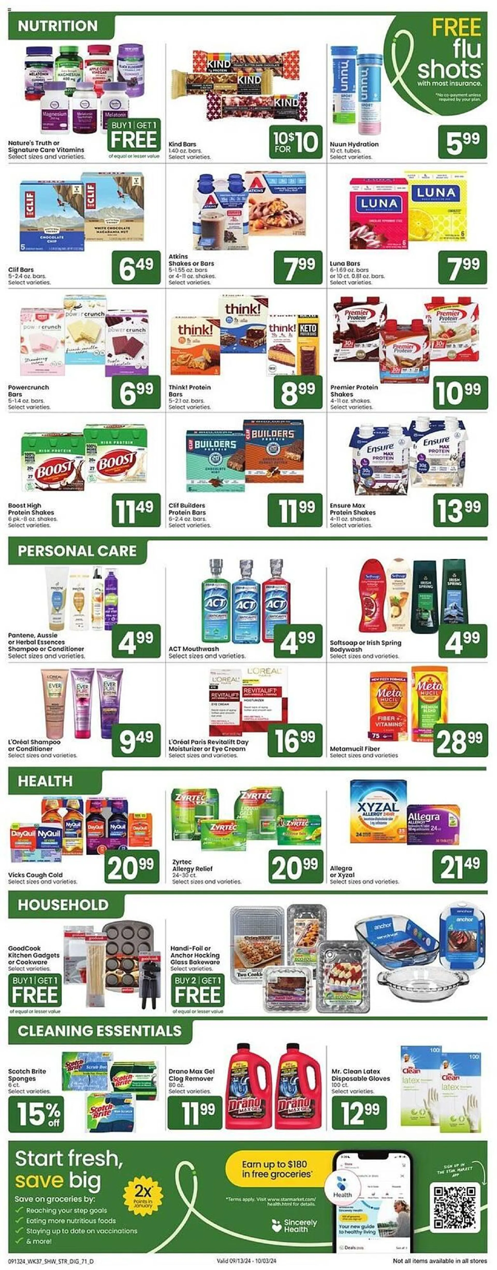 Weekly ad Star Market Weekly Ad from September 13 to September 19 2024 - Page 6