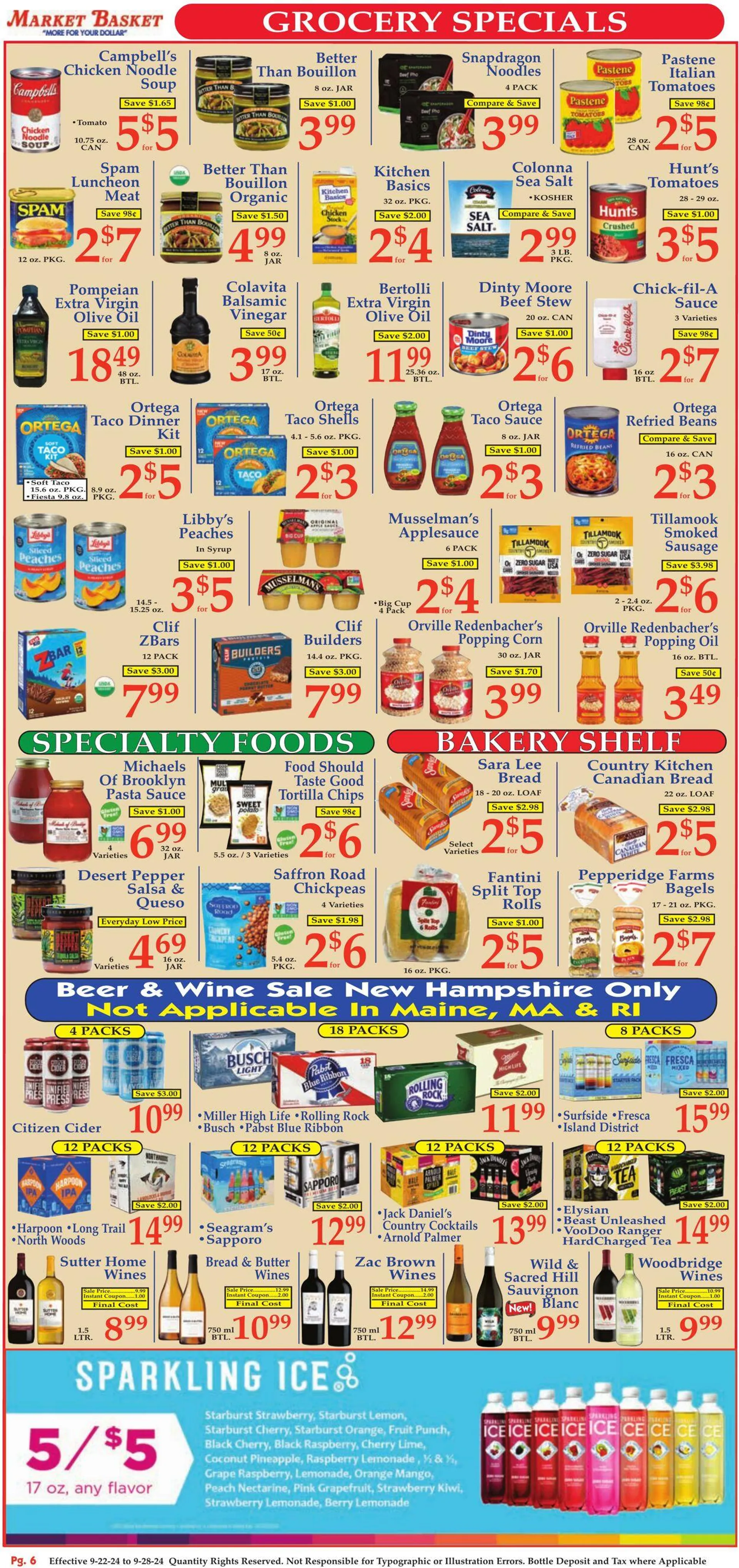 Weekly ad Market Basket from October 22 to September 28 2025 - Page 6