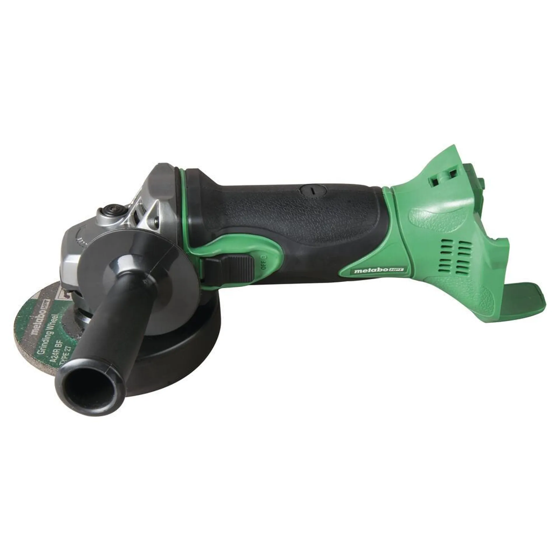 Metabo HPT® 18-Volt Cordless 4-1/2" Slide Switch Angle Grinder - Tool Only