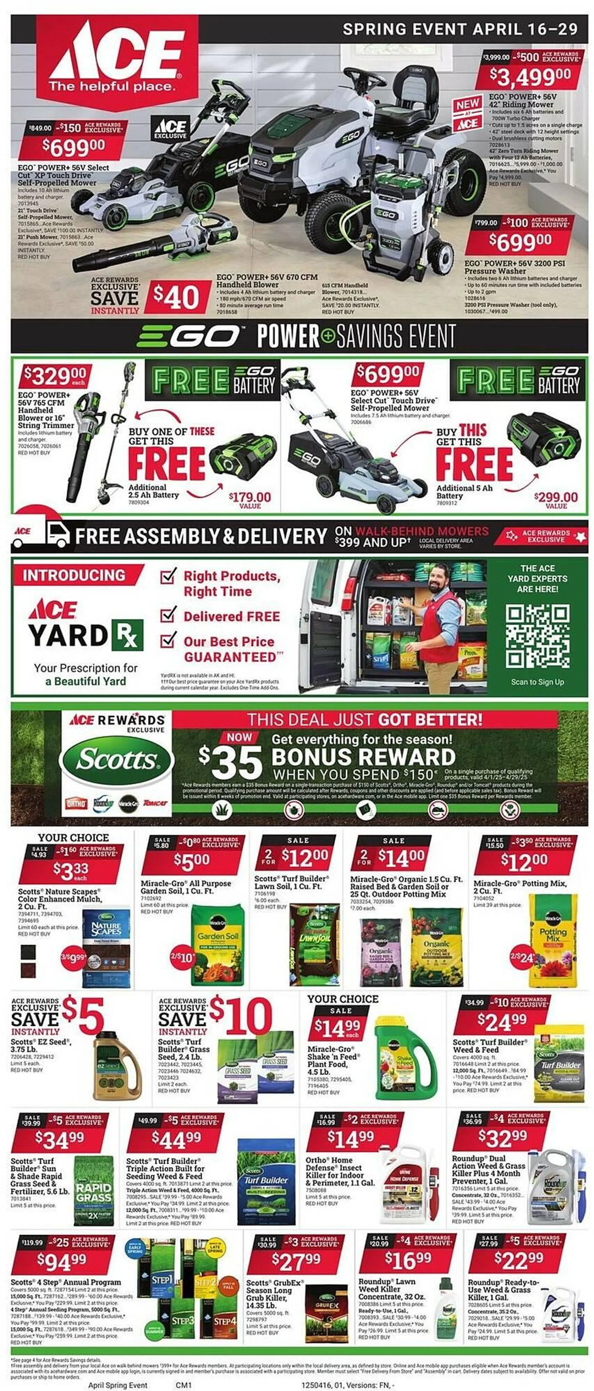 Ace Hardware Weekly Ad - 1