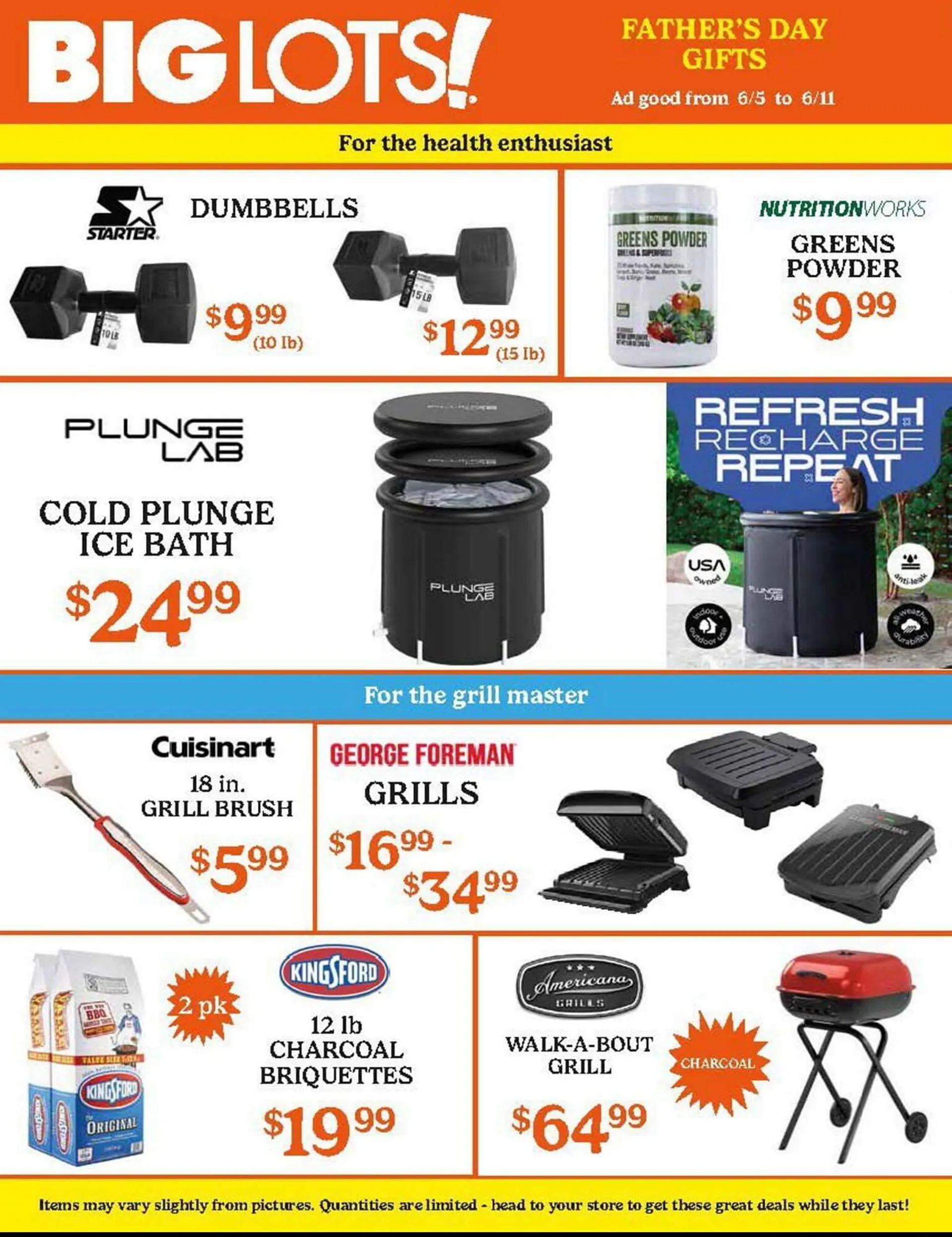 Weekly ad Big Lots Weekly Ad from June 5 to June 11 2025 - Page 1
