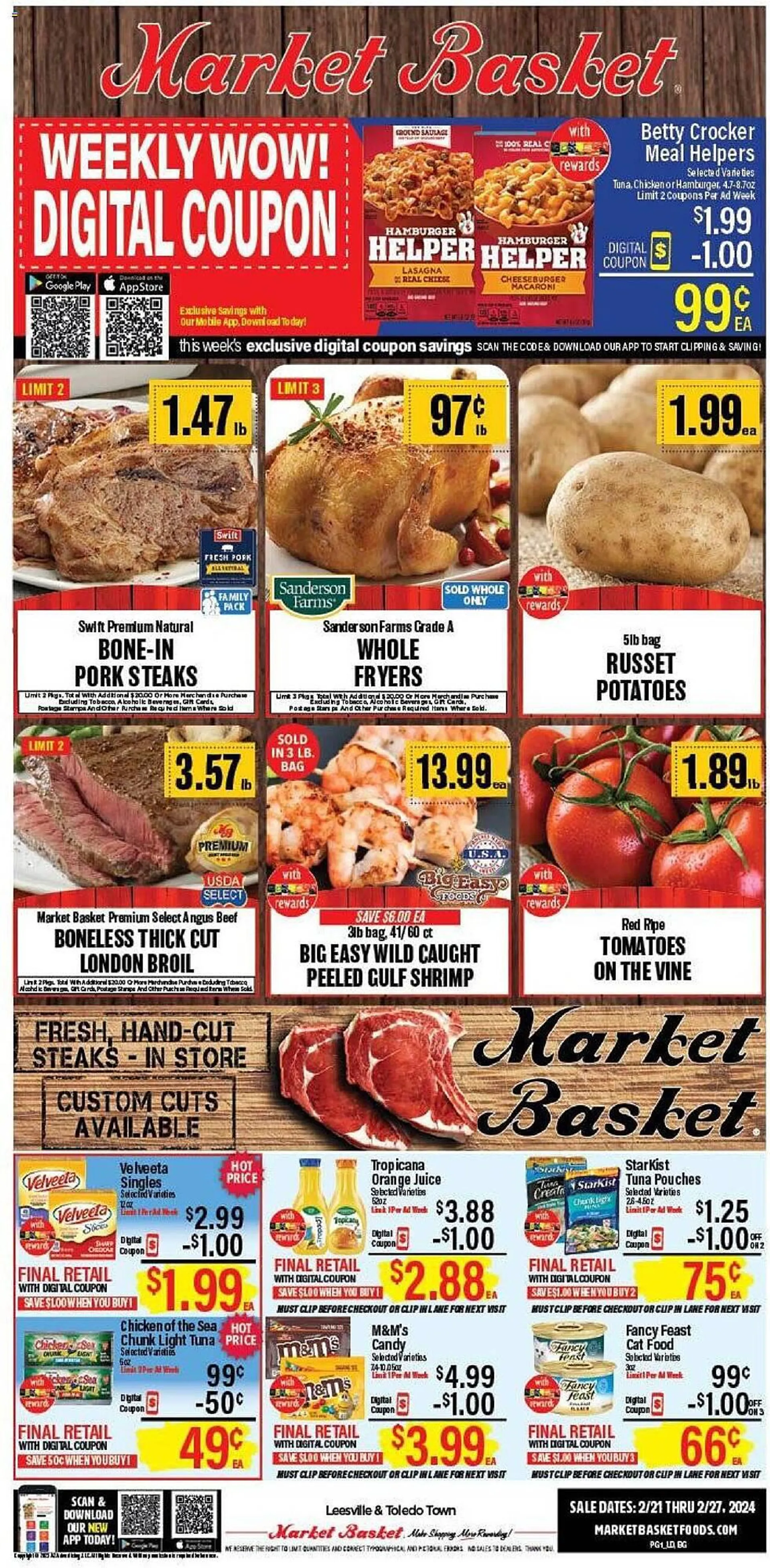 Weekly ad Market Basket Weekly Ad from February 21 to February 27 2024 - Page 
