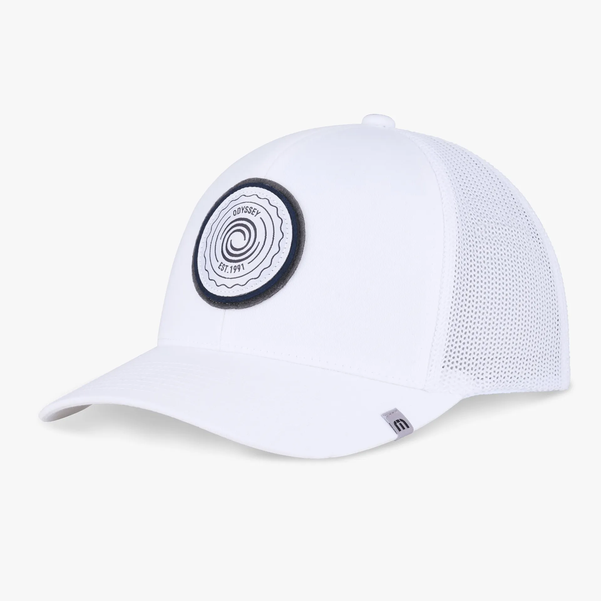 Widder 2.0 Snapback Odyssey Swirl Patch Hat by TravisMathew