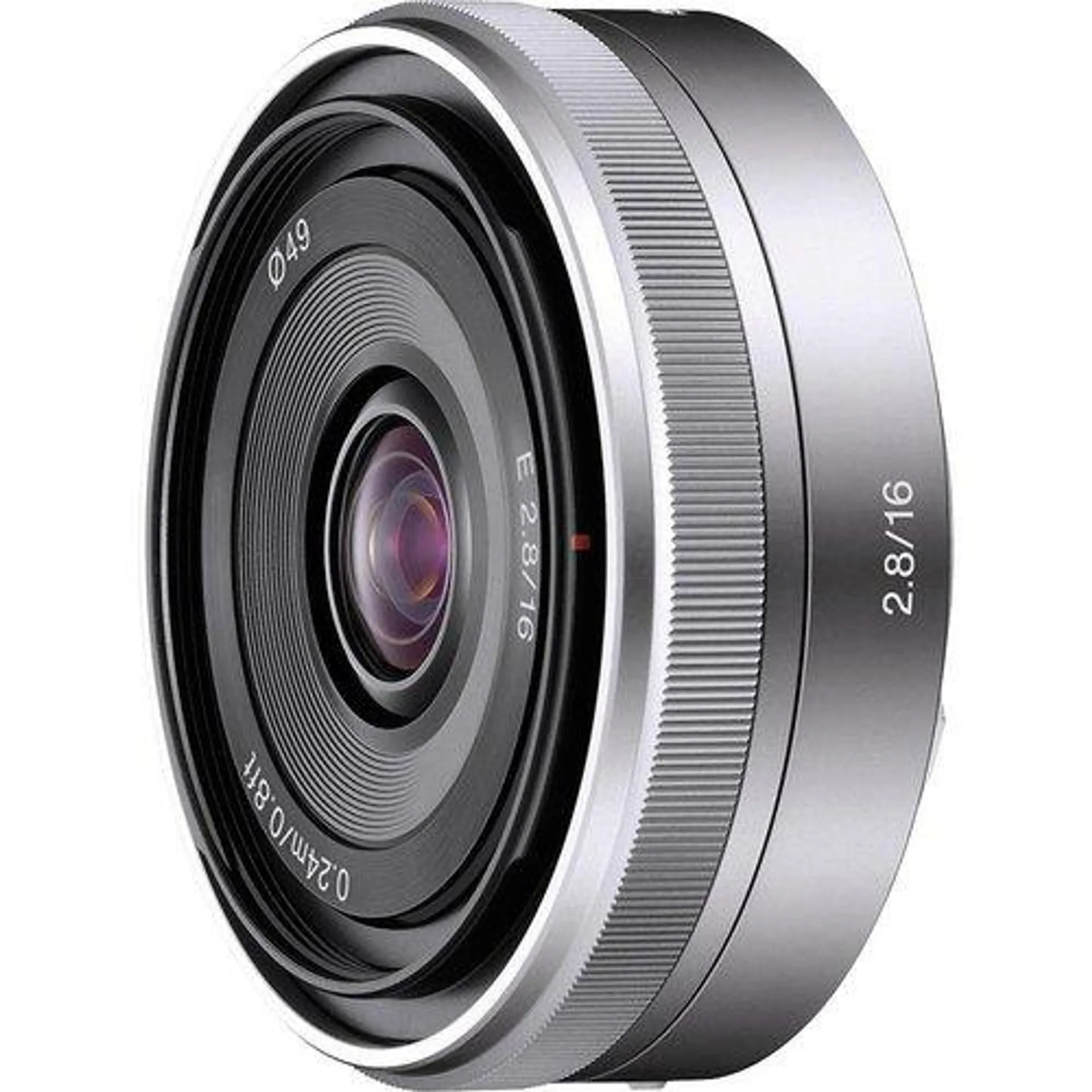 Sony SEL16F28 - 16mm f/2.8 Wide-Angle Lens for NEX Series Cameras - OPEN BOX