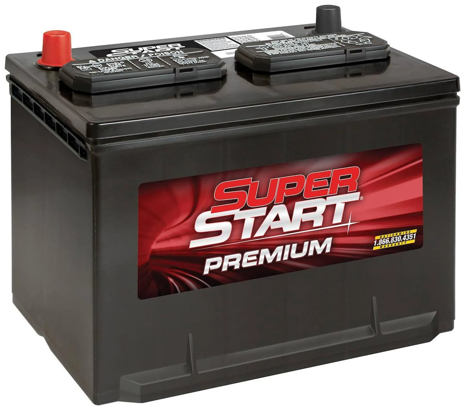 Super Start Premium Standard Flooded Top Post Battery Group Size 36R - 36RPRMJ