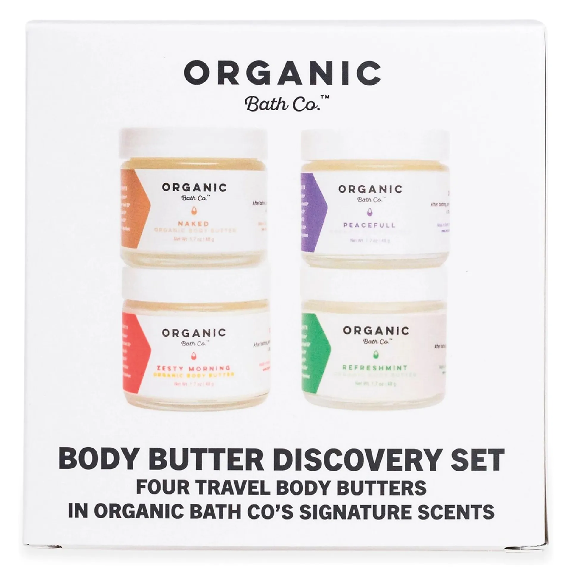 Organic Bath Company - Body Butter Discovery Set