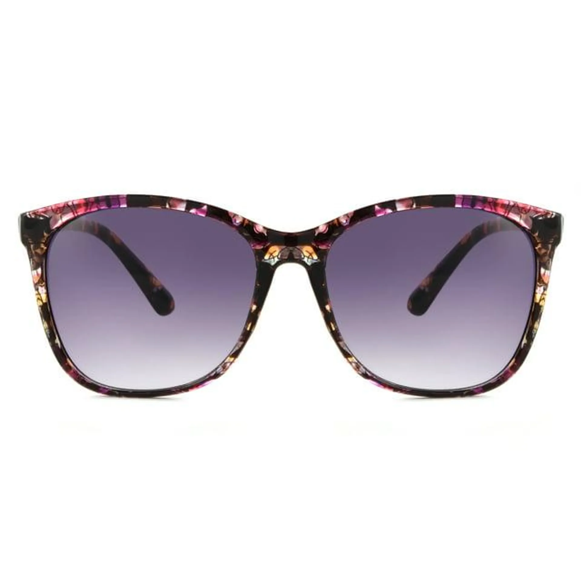 Sunsentials By Foster Grant Women's Cat Eye Sunglasses, Multi-Color